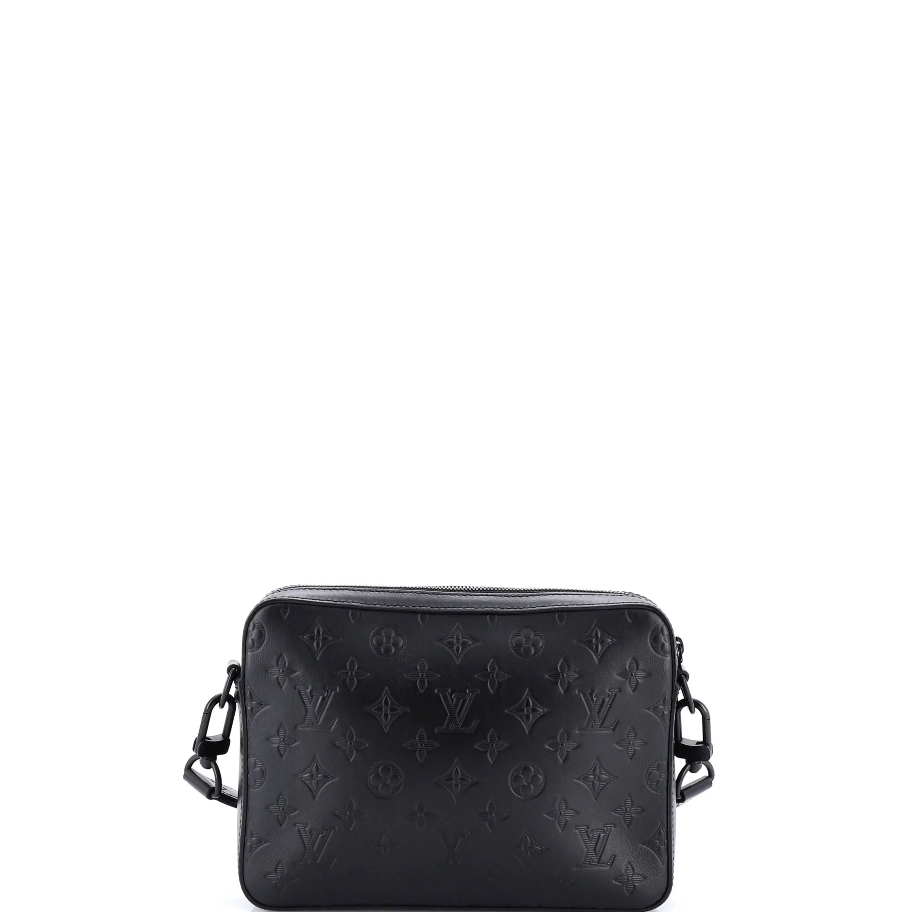 Duo Messenger Bag Monogram Shadow Leather - Image 3
