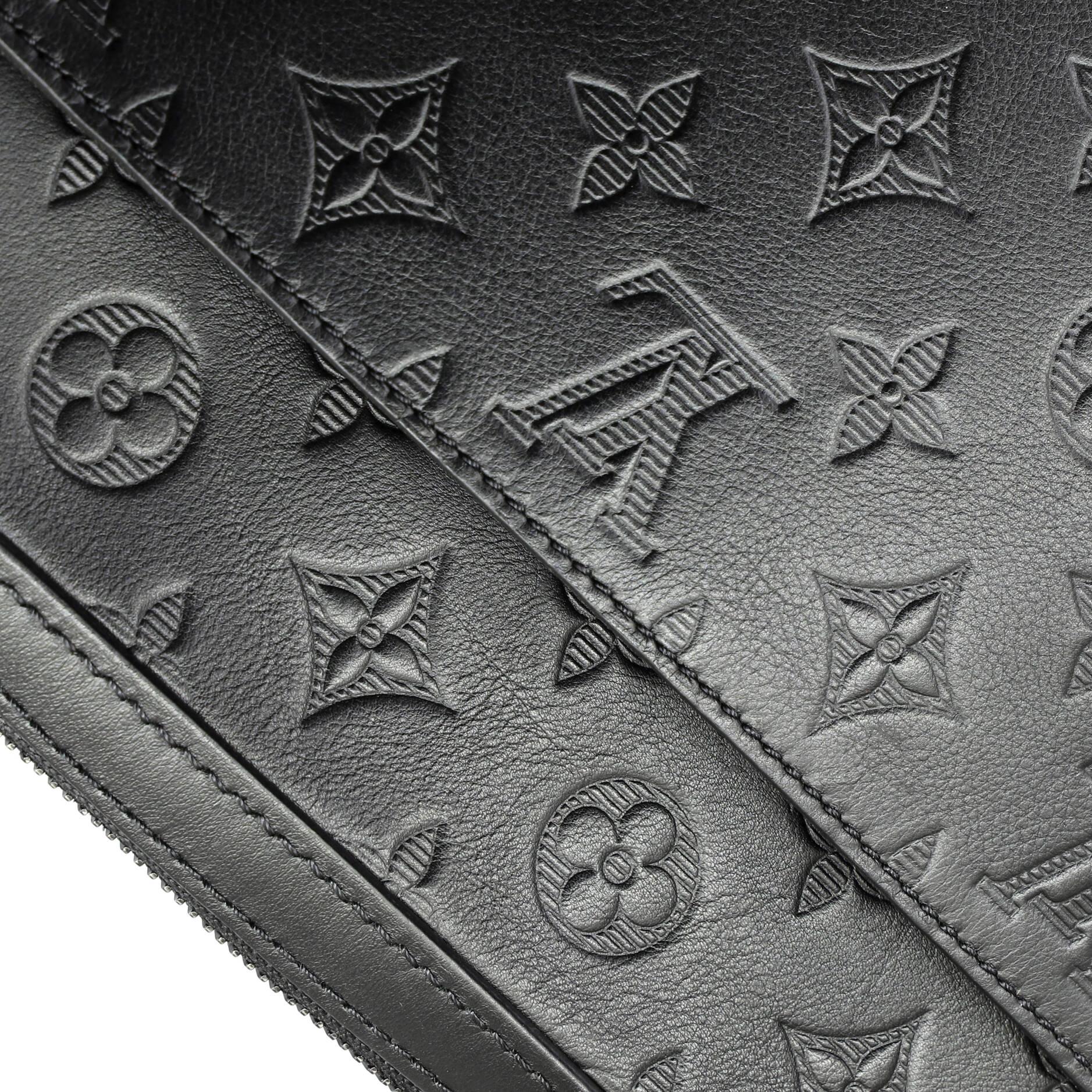 Duo Messenger Bag Monogram Shadow Leather - Image 8