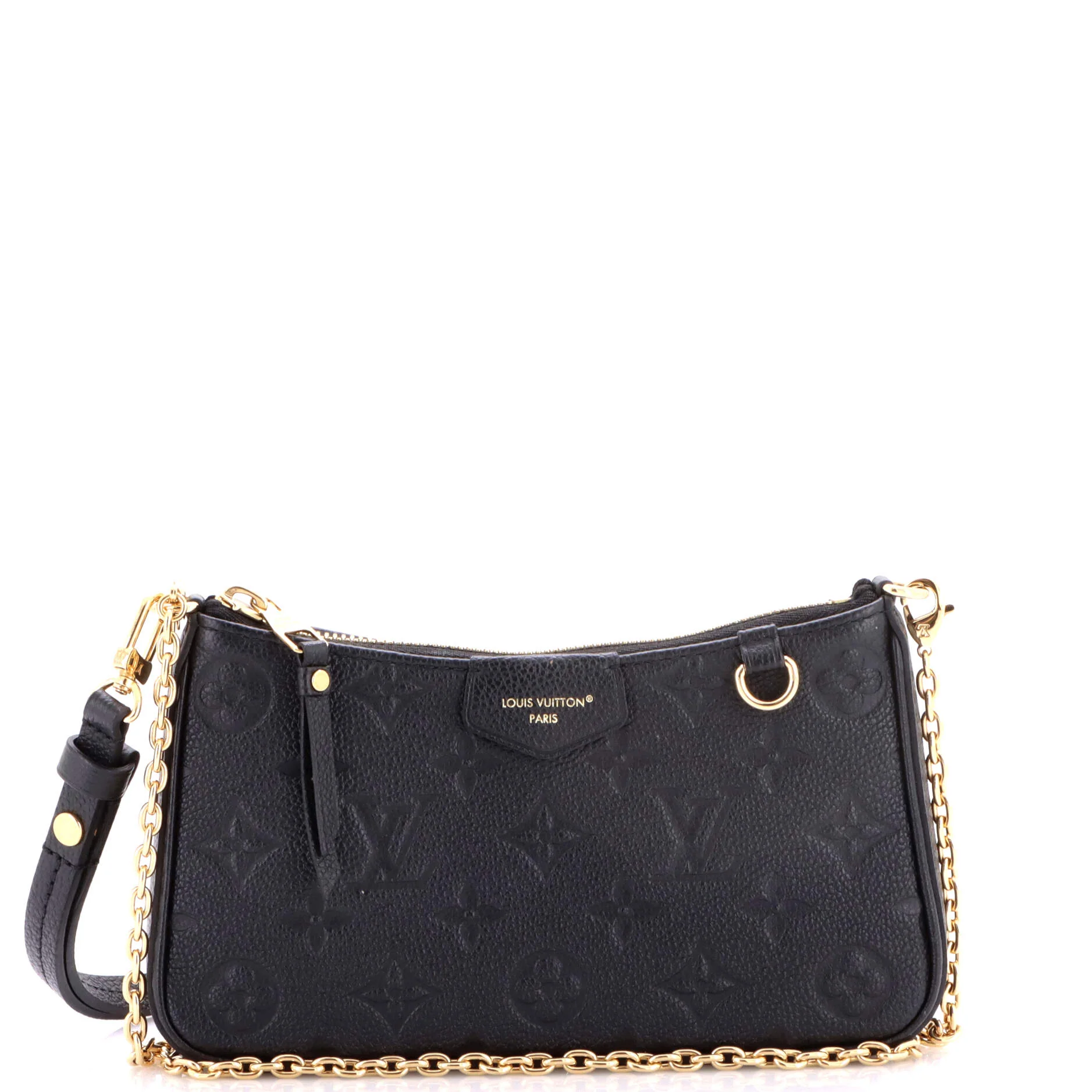 Easy Pouch on Strap Monogram Empreinte Leather