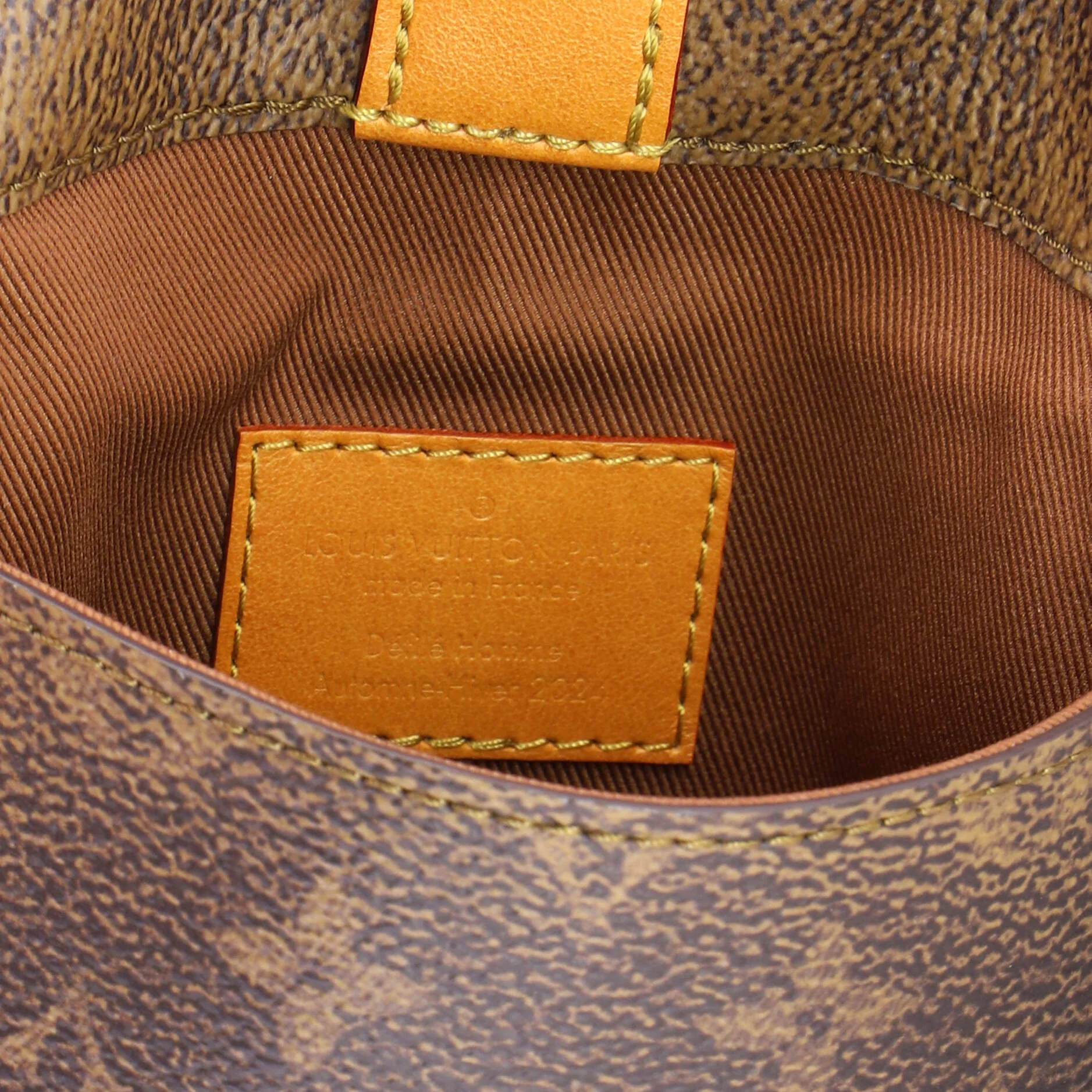 Envelope Pouch Monogram Dust Leather - Image 7
