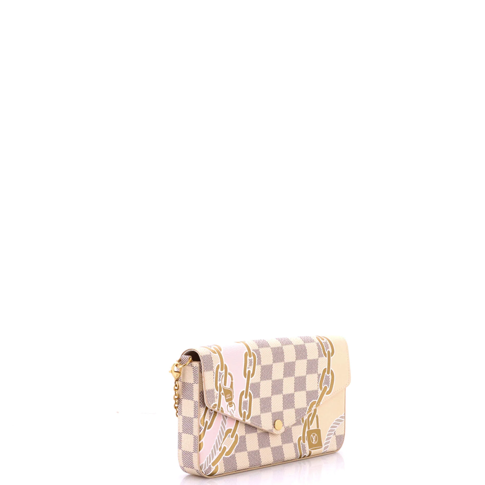 Felicie Pochette Limited Edition Nautical Damier - Image 3