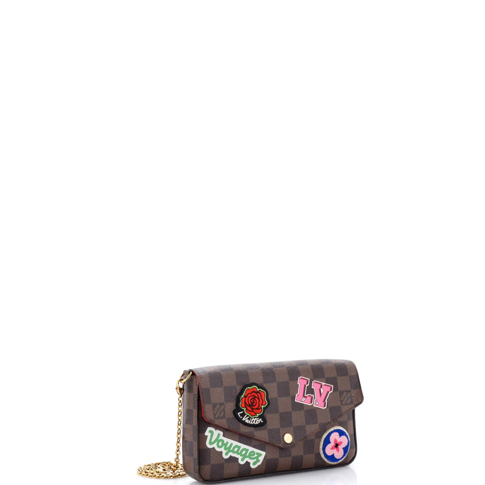 Felicie Pochette Limited Edition Patches Damier - Image 3