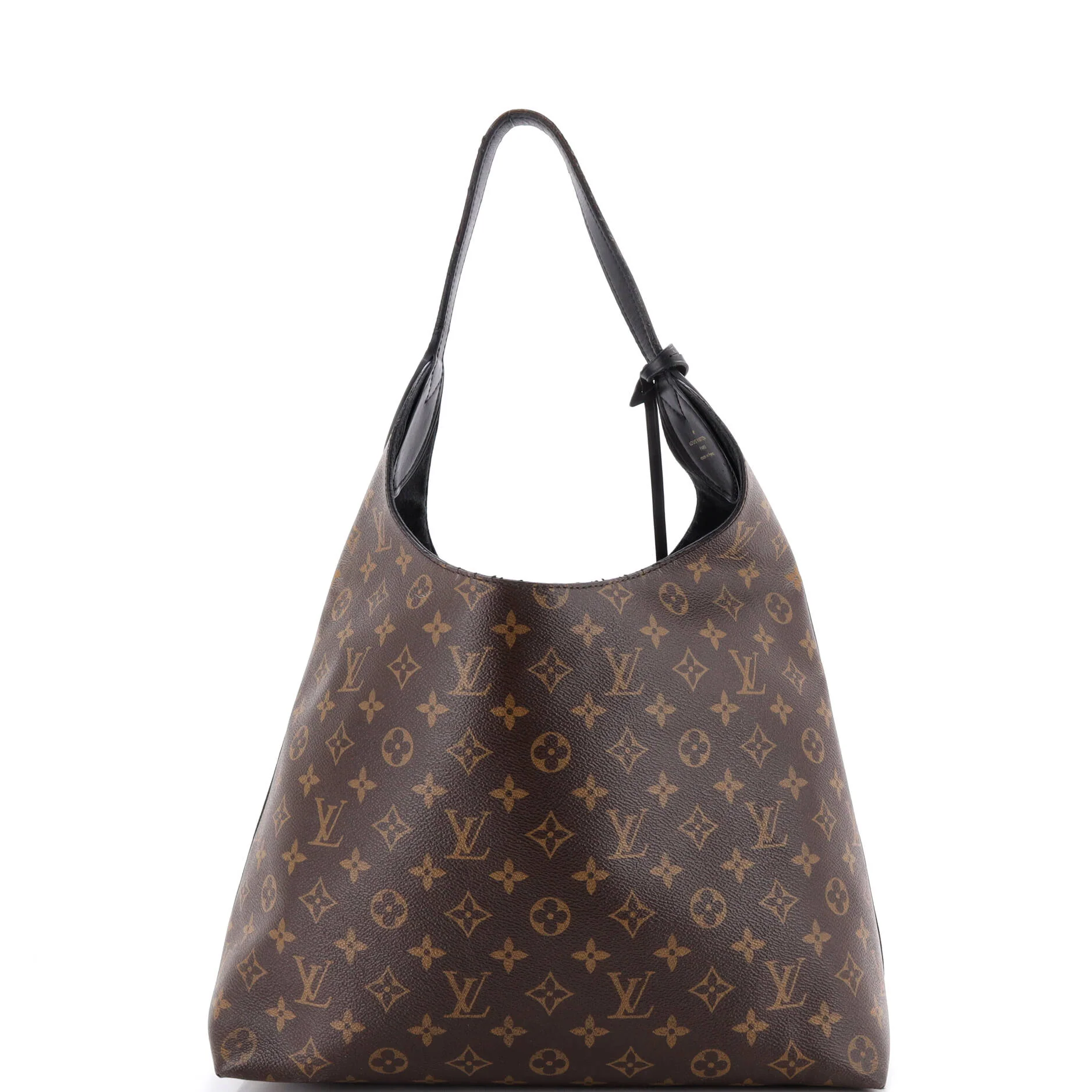 Flower Hobo Monogram Canvas with Leather - Image 3