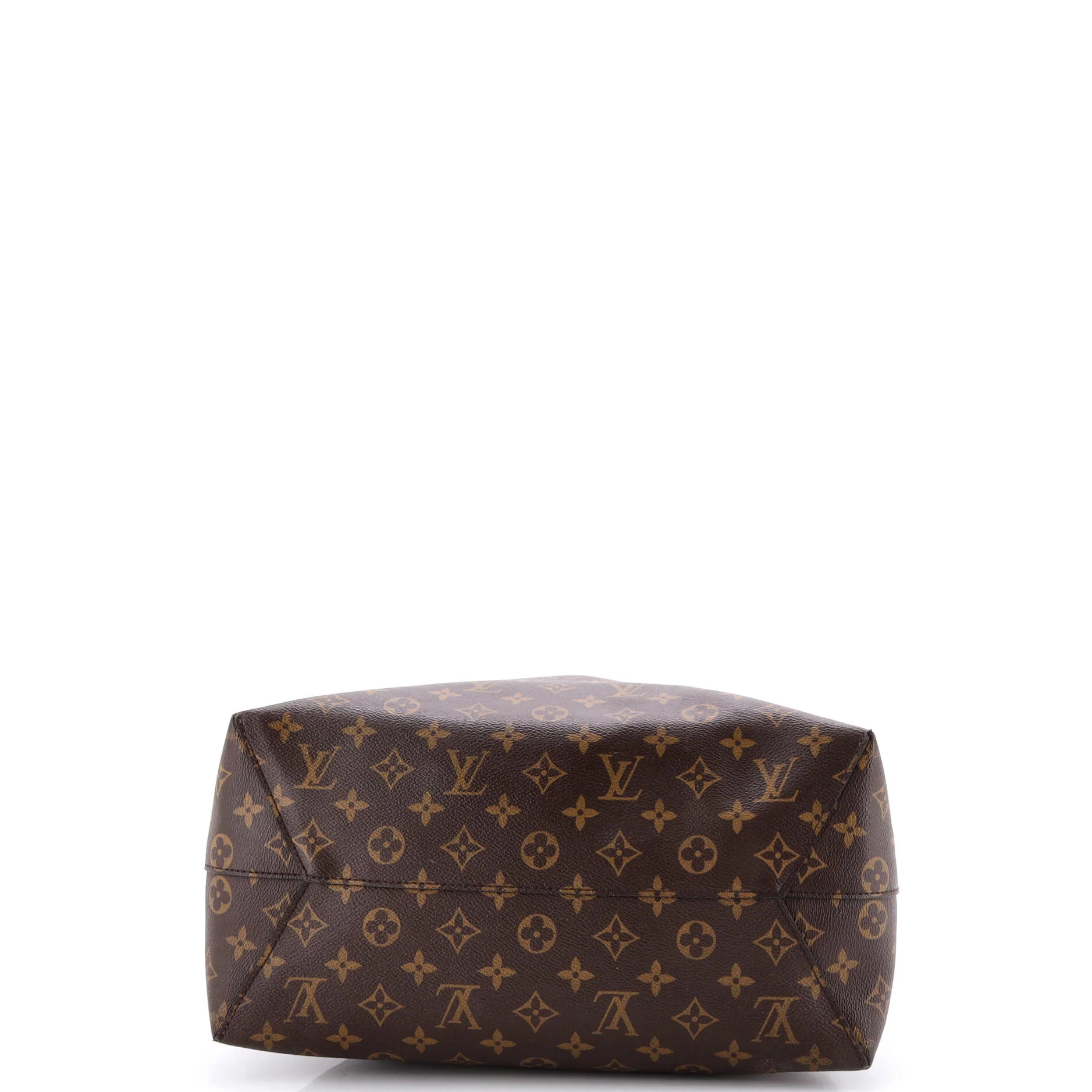 Flower Hobo Monogram Canvas with Leather - Image 4