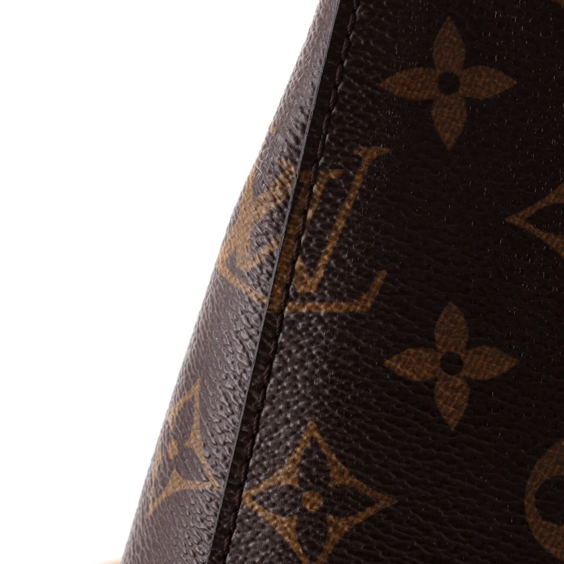 Flower Hobo Monogram Canvas with Leather - Image 6