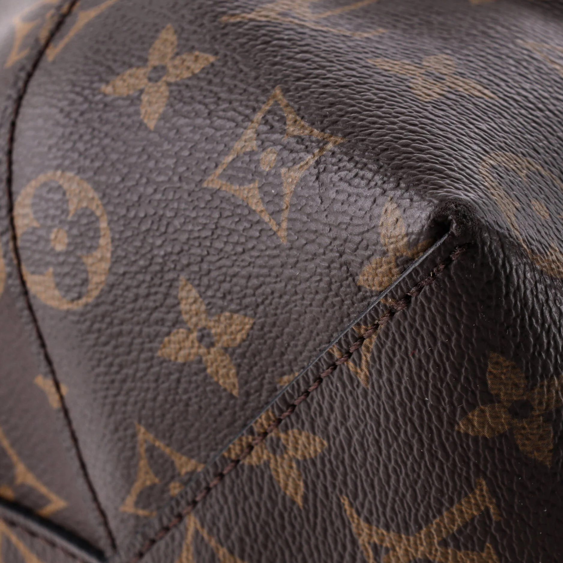 Flower Hobo Monogram Canvas with Leather - Image 6