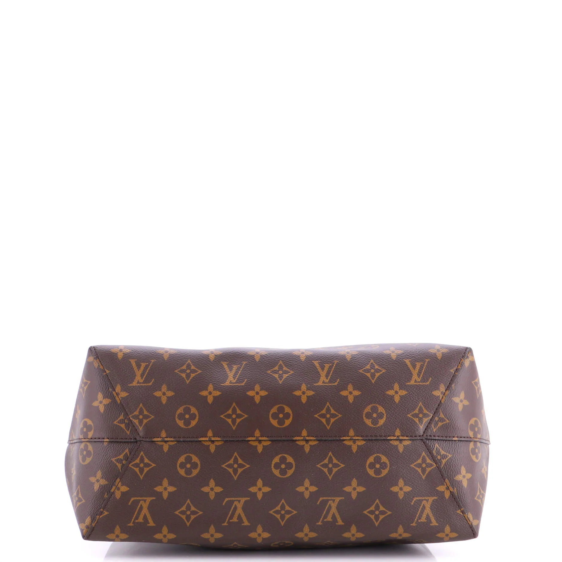 Flower Hobo Monogram Canvas with Leather - Image 4