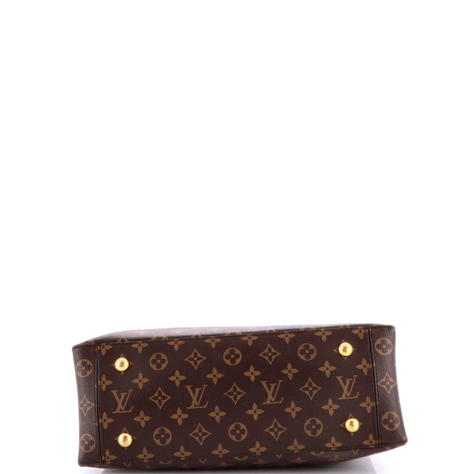Flower Tote Monogram Canvas with Leather - Image 4