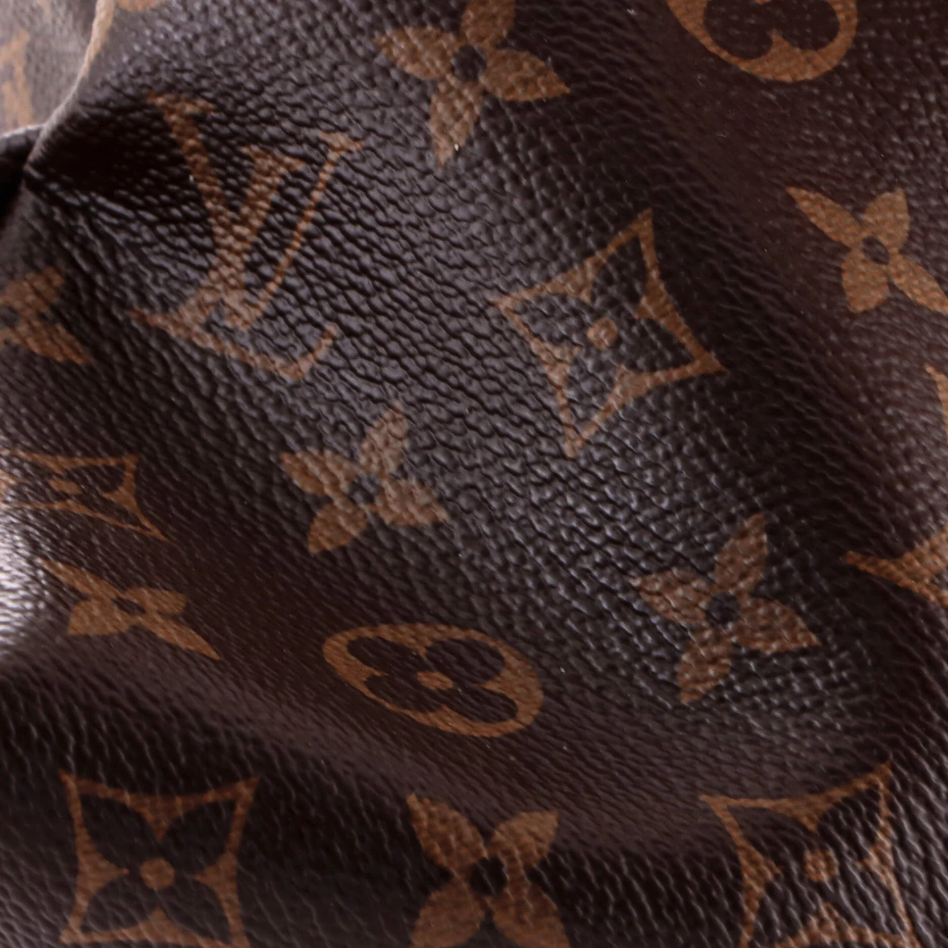 Flower Zipped Tote Monogram Canvas MM - Image 7