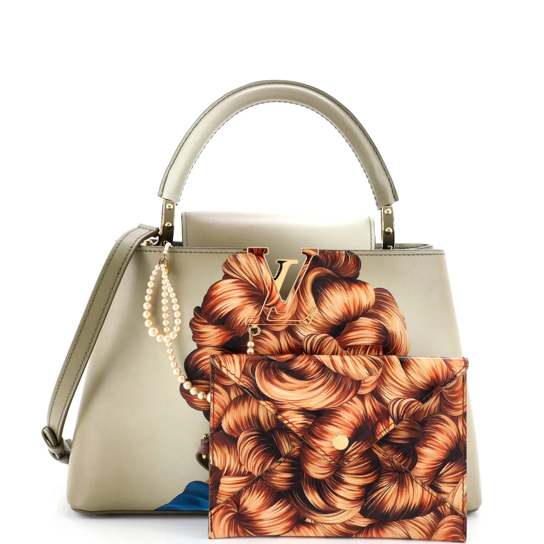 Ginger Locks ArtyCapucines Bag Printed Leather MM - Image 2
