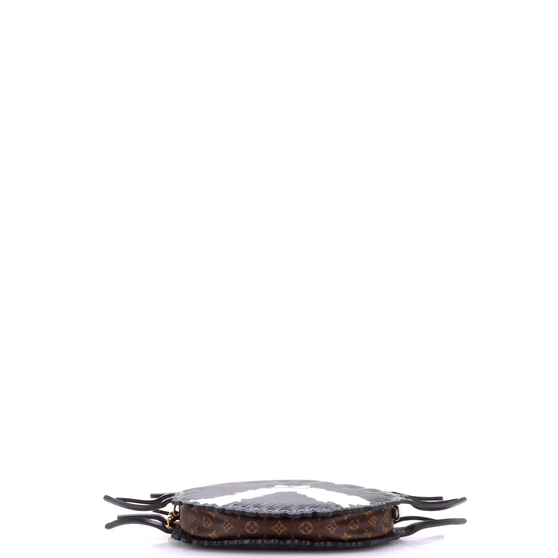 Grace Coddington Cat Face Bag Epi Leather with Monogram Canvas - Image 4