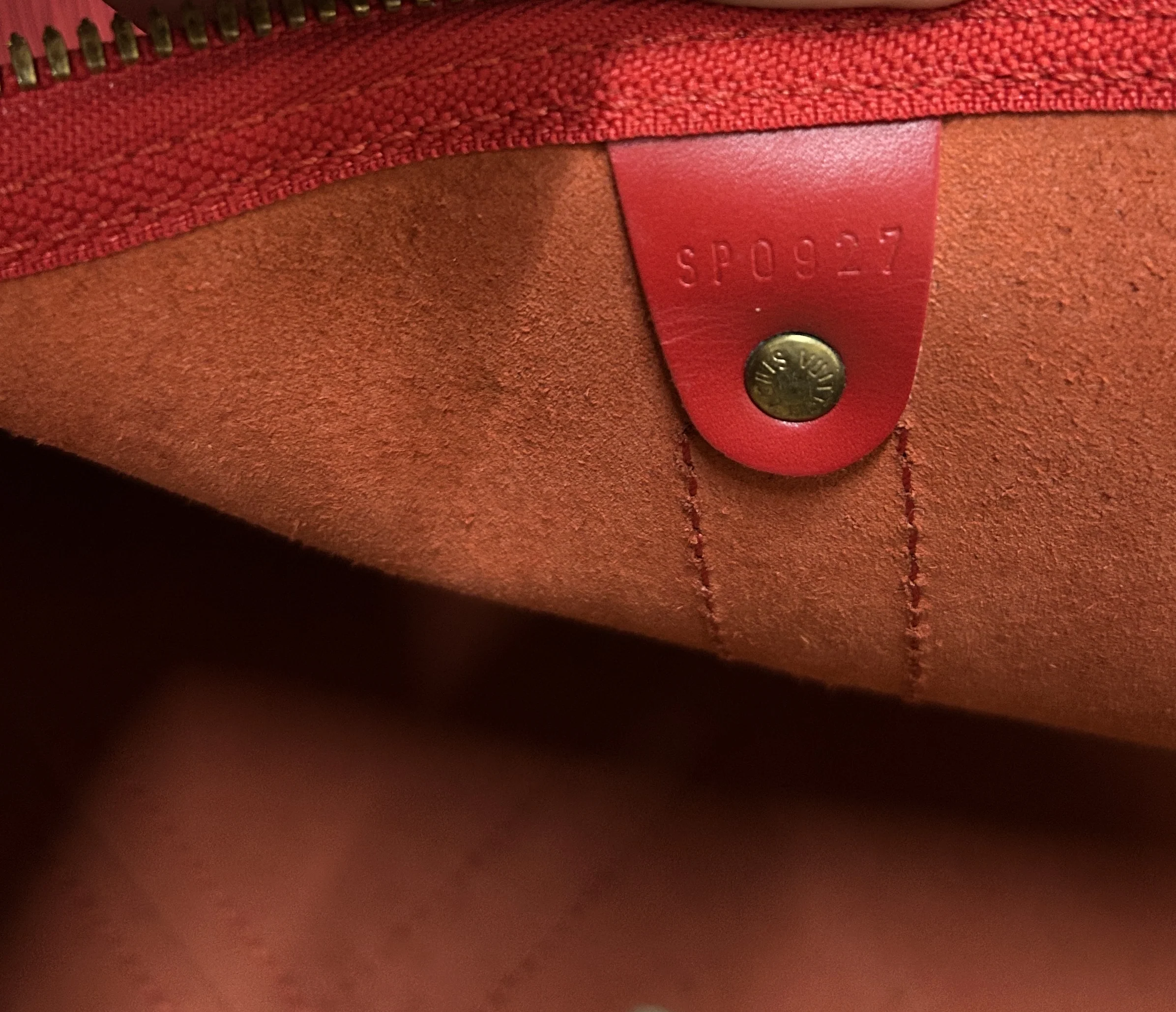 Keepall Bag Epi Leather 45 - Image 8