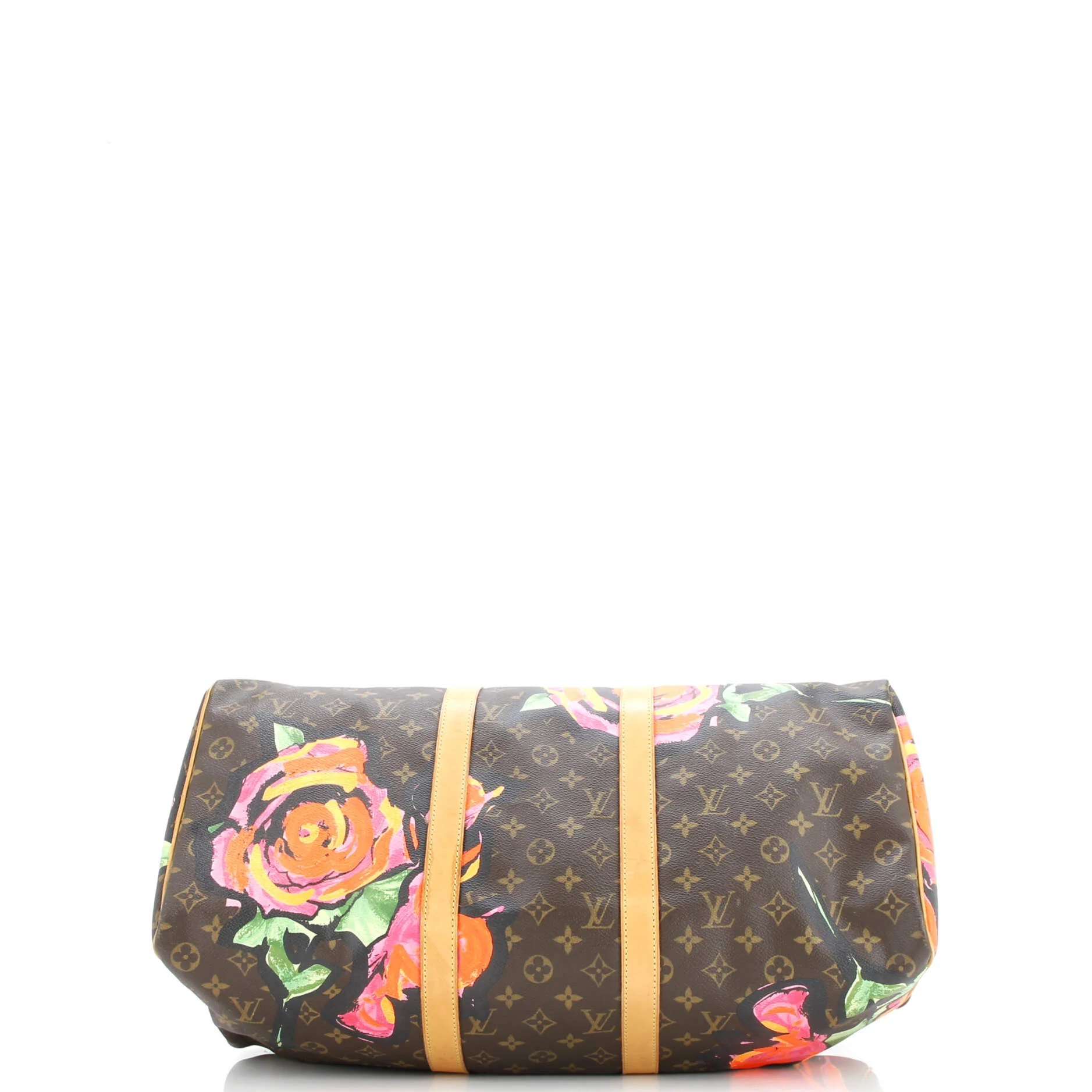 Keepall Bag Limited Edition Monogram Roses 50 - Image 4