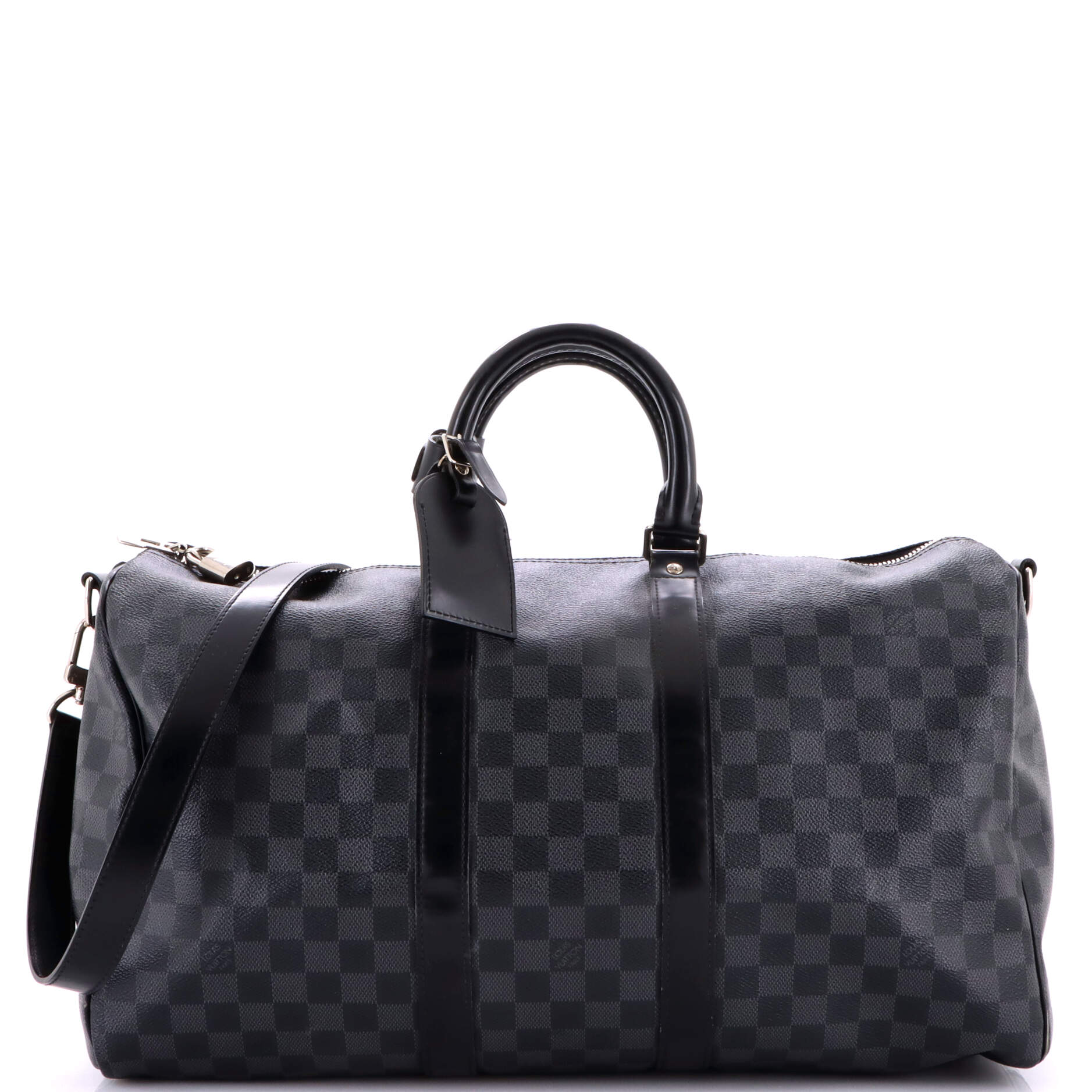 Keepall Bandouliere Bag Damier Graphite 45