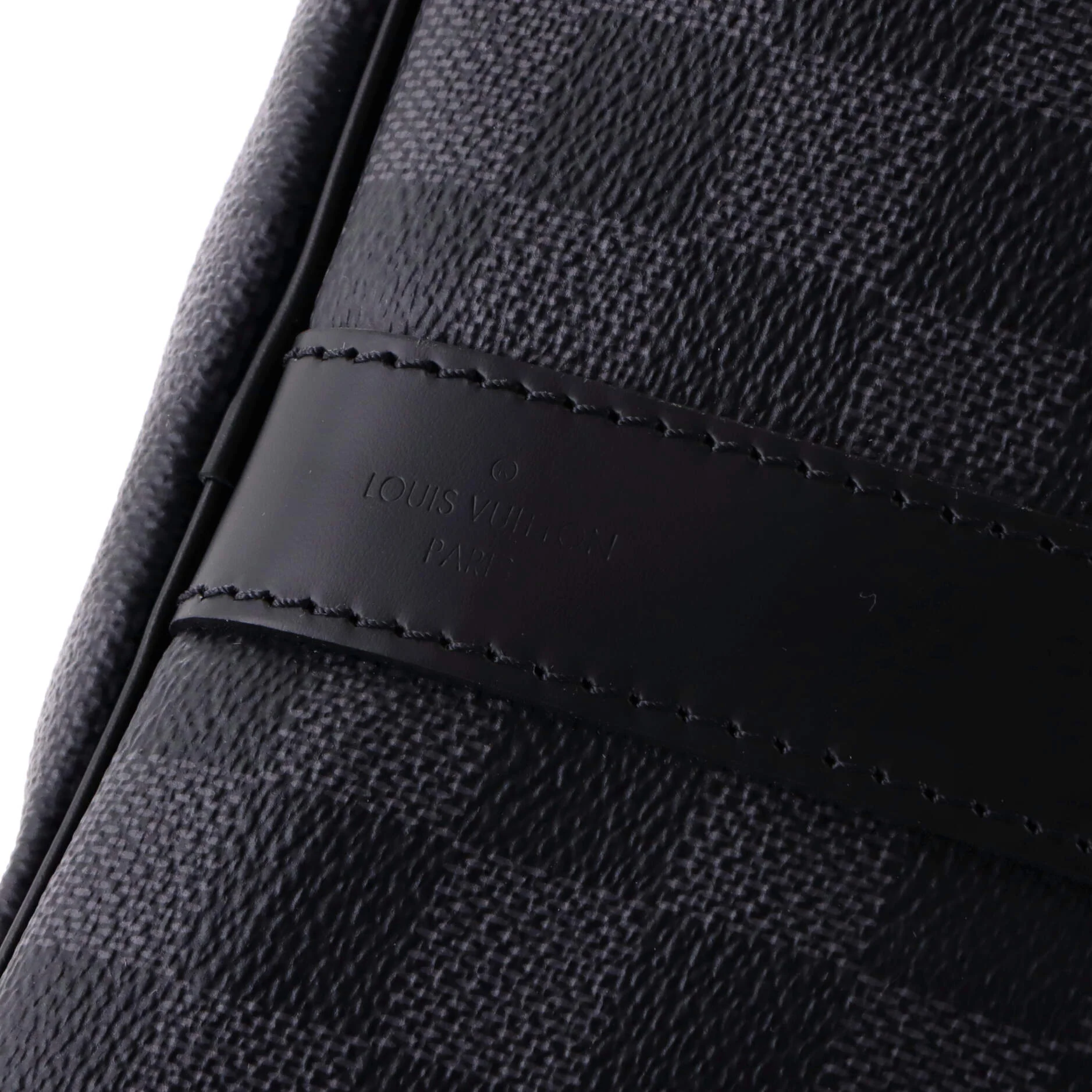 Keepall Bandouliere Bag Damier Graphite 45 - Image 7