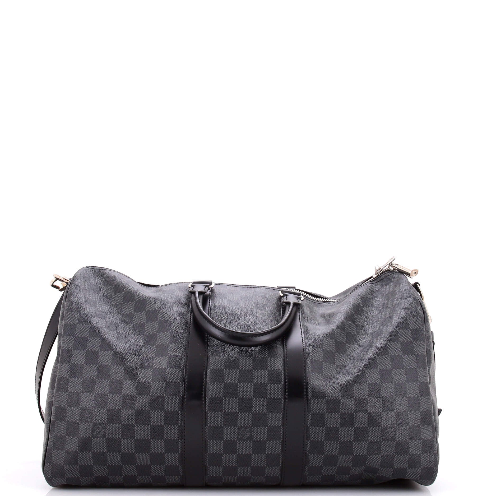 Keepall Bandouliere Bag Damier Graphite 45 - Image 3