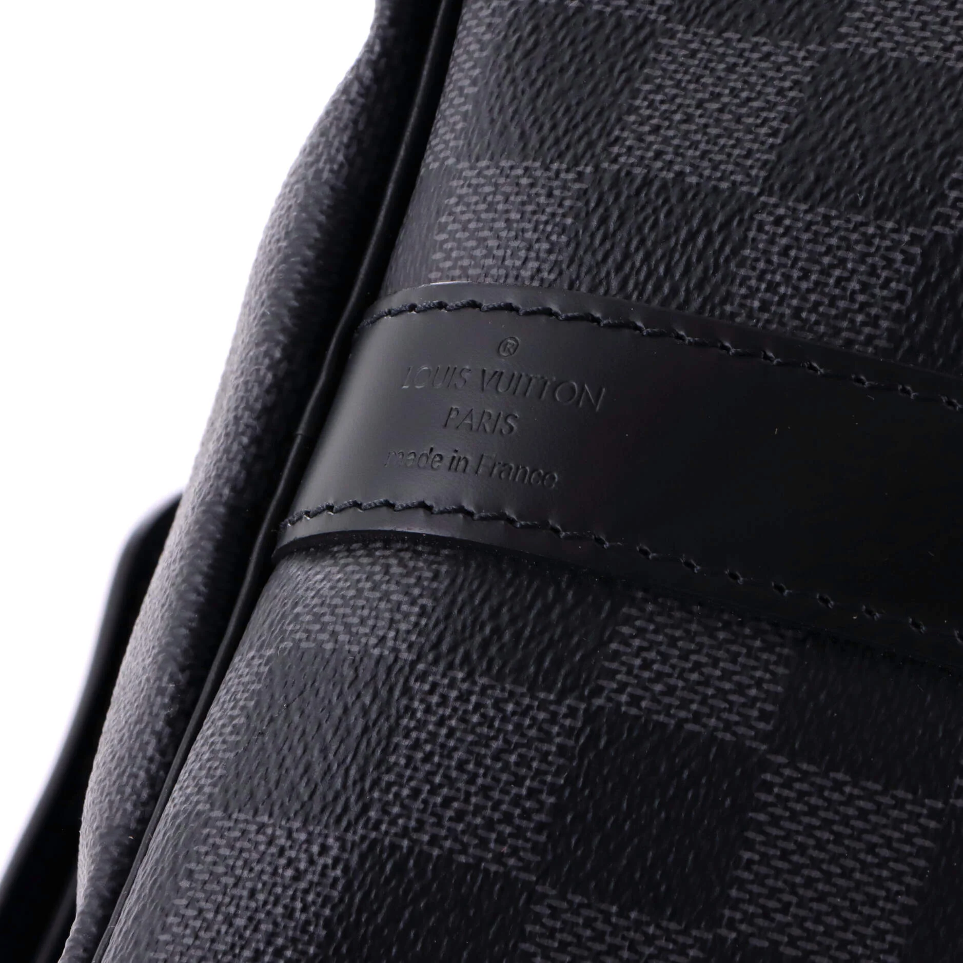Keepall Bandouliere Bag Damier Graphite 55 - Image 8