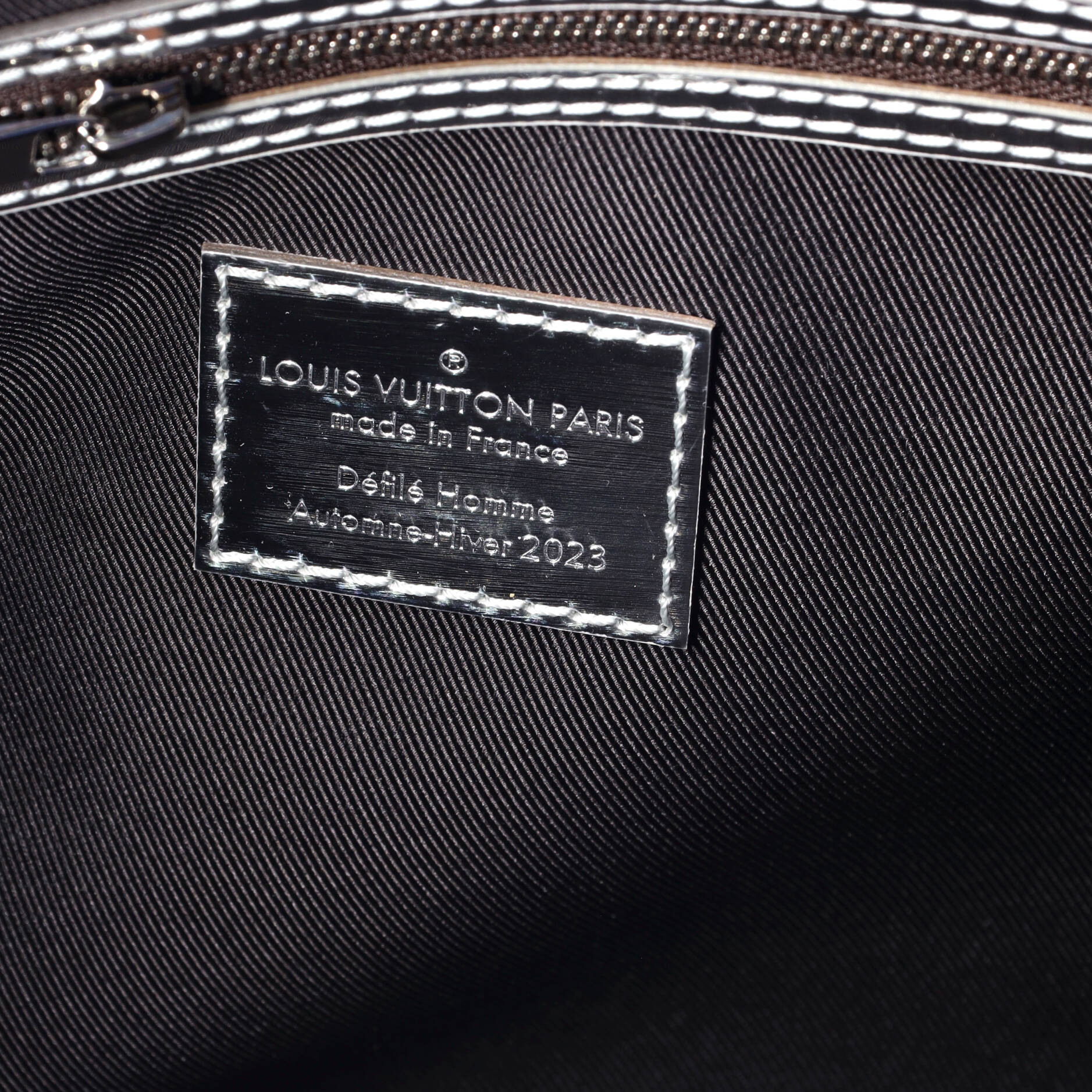 Keepall Bandouliere Bag Limited Edition Metallic Nebula Monogram Canvas 35 - Image 7