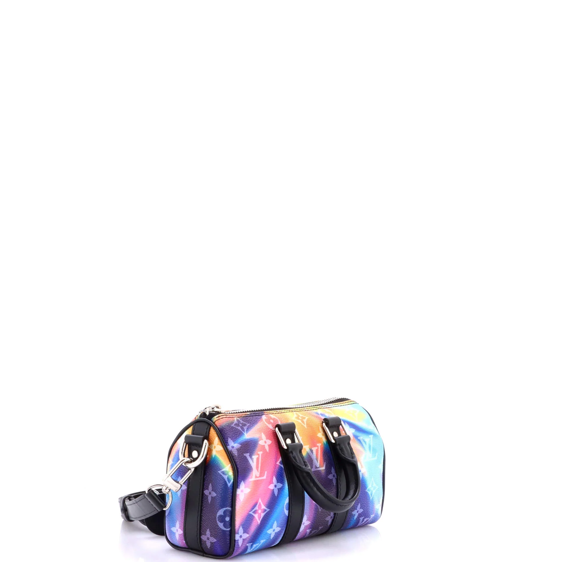 Keepall Bandouliere Bag Limited Edition Monogram Sunset Canvas XS - Image 2