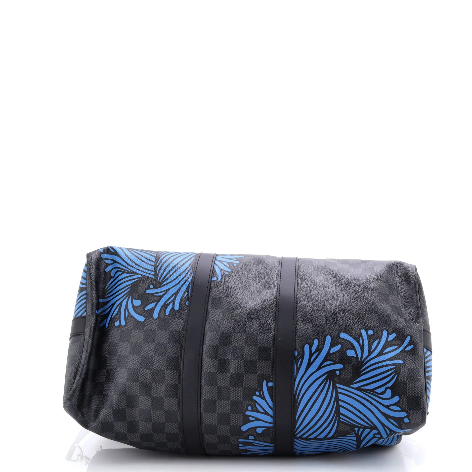 Keepall Bandouliere Bag Limited Edition Nemeth Damier Graphite 45 - Image 4