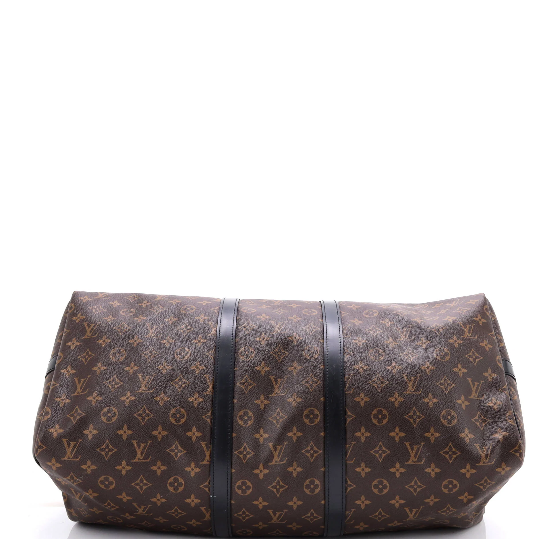 Keepall Bandouliere Bag Macassar Monogram Canvas 55 - Image 4