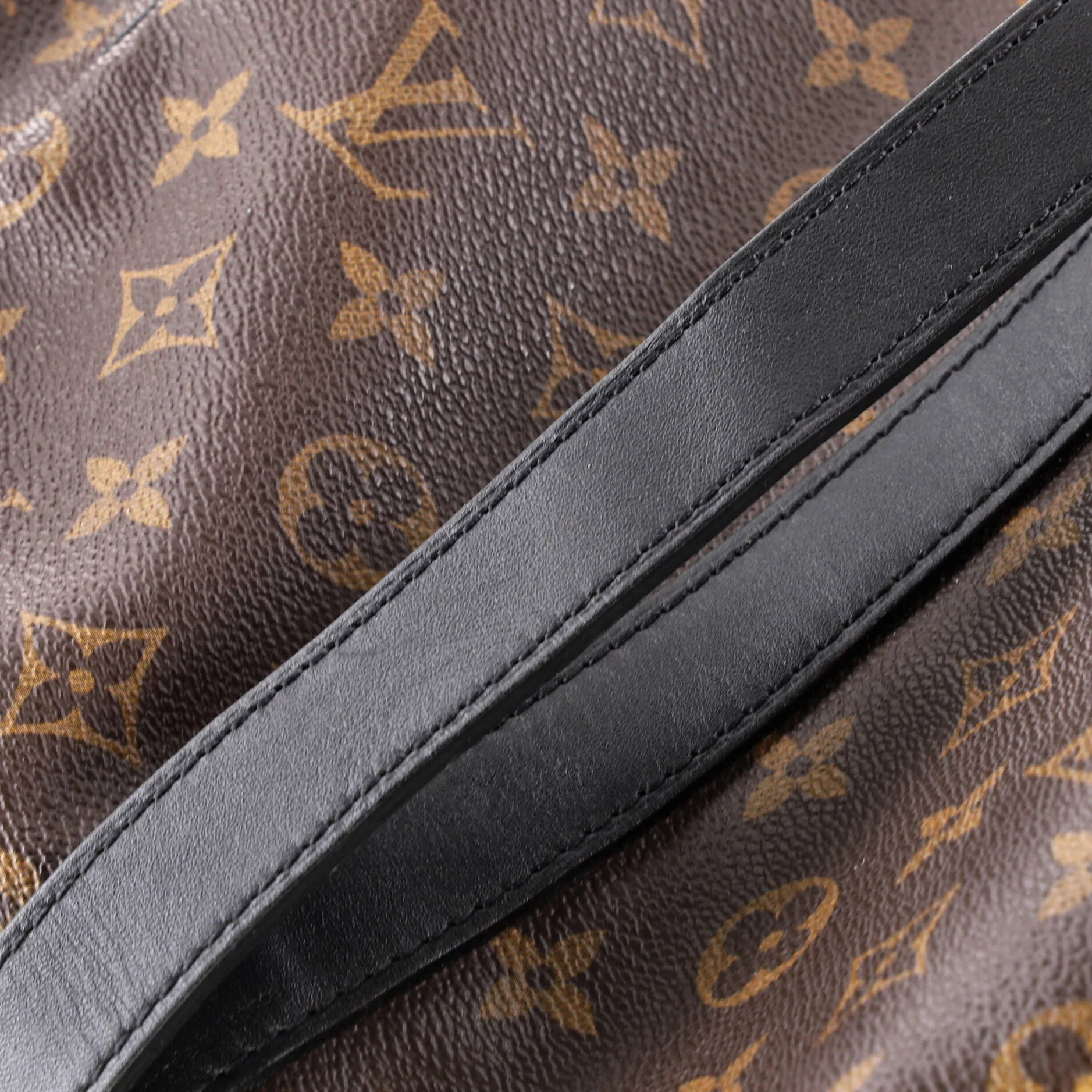 Keepall Bandouliere Bag Macassar Monogram Canvas 55 - Image 8
