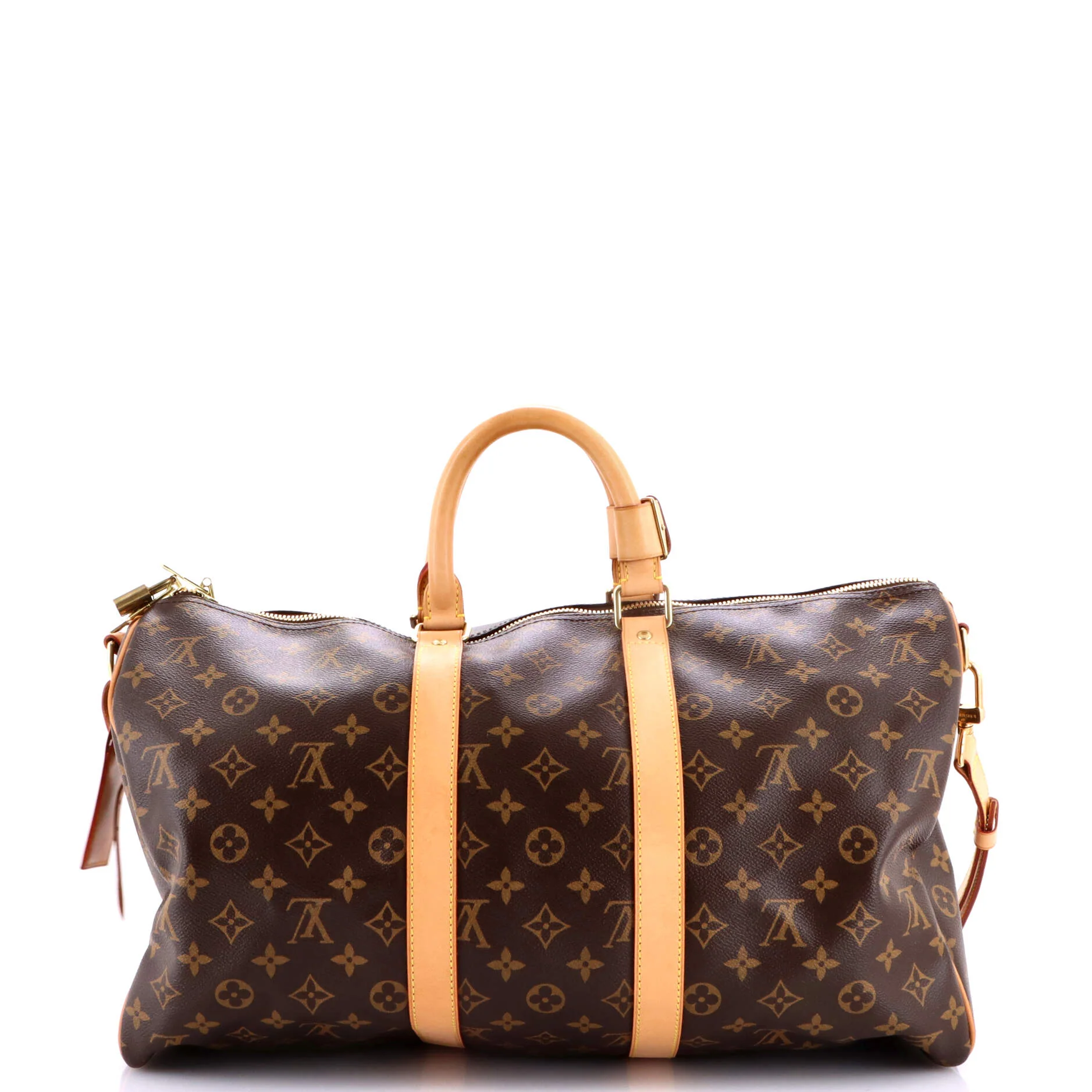 Keepall Bandouliere Bag Monogram Canvas 45 - Image 3