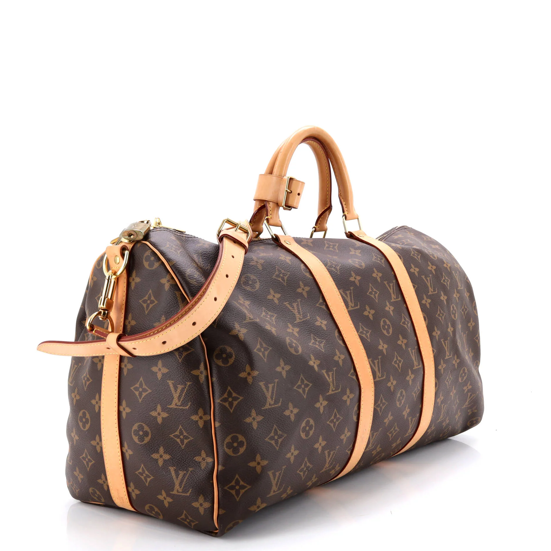 Keepall Bandouliere Bag Monogram Canvas 50 - Image 2