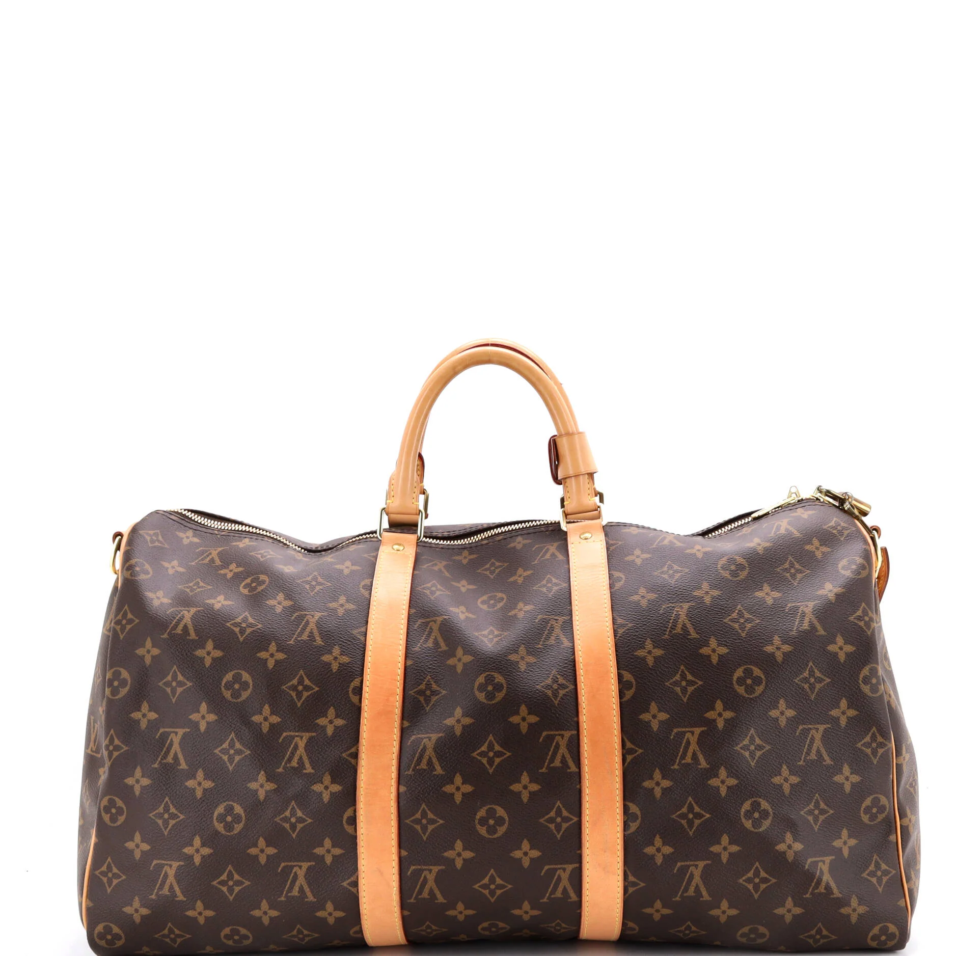 Keepall Bandouliere Bag Monogram Canvas 50 - Image 3