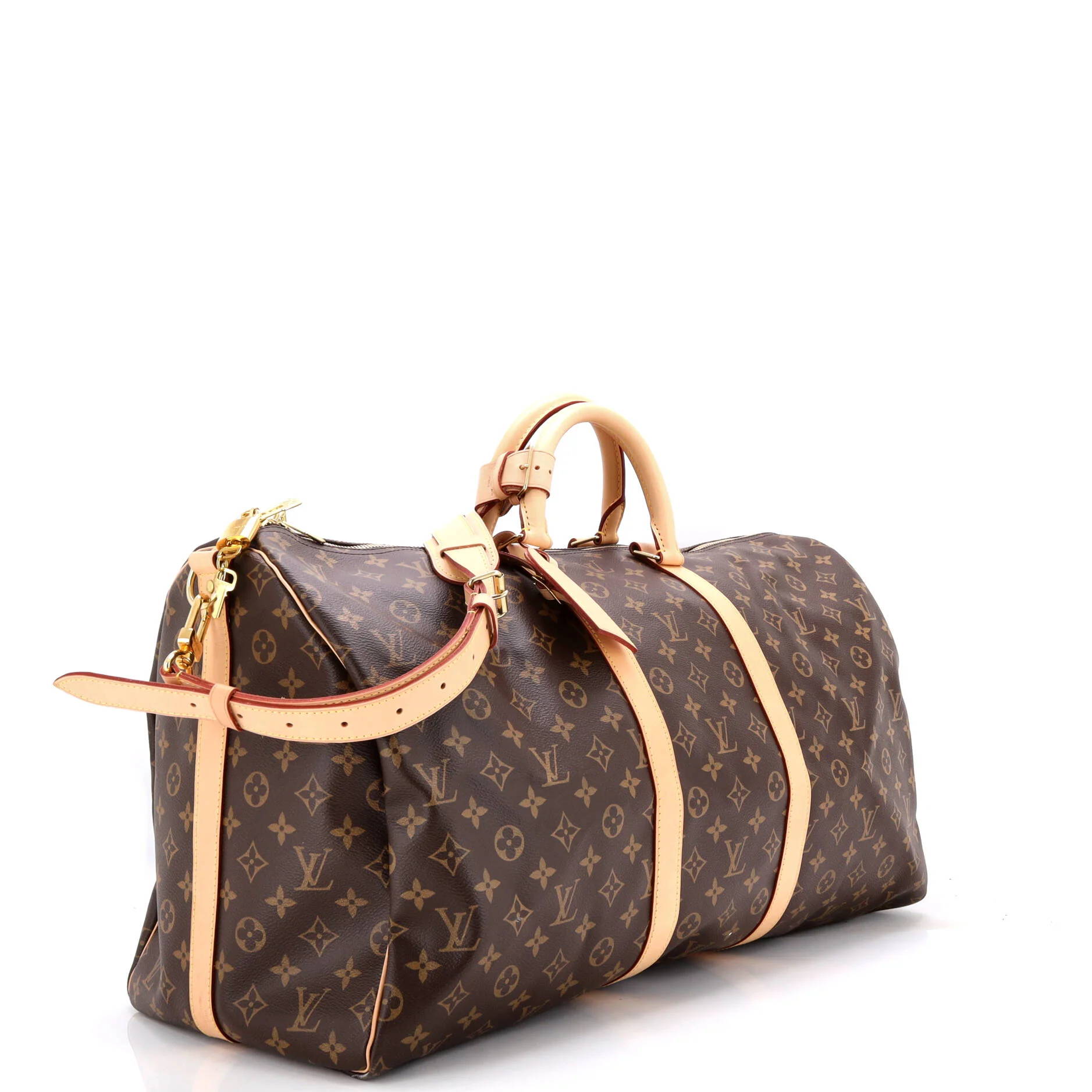Keepall Bandouliere Bag Monogram Canvas 55 - Image 2