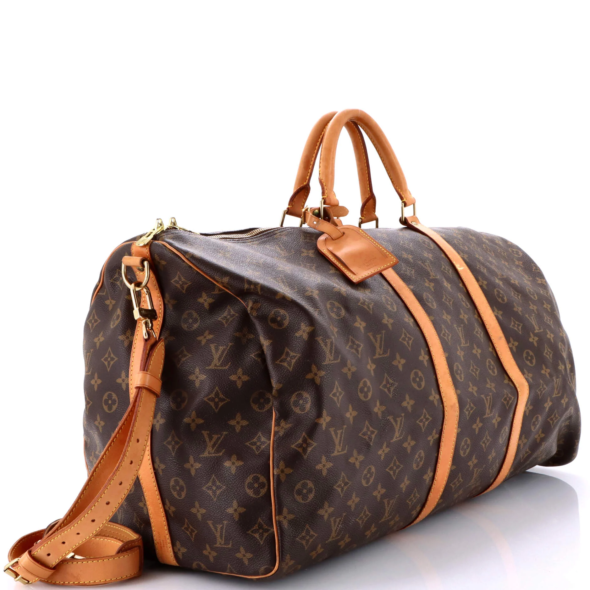 Keepall Bandouliere Bag Monogram Canvas 60 - Image 4
