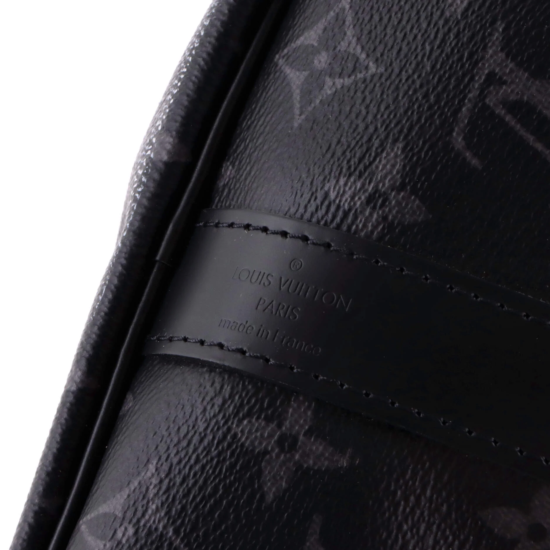 Keepall Bandouliere Bag Monogram Eclipse Canvas 45 - Image 8