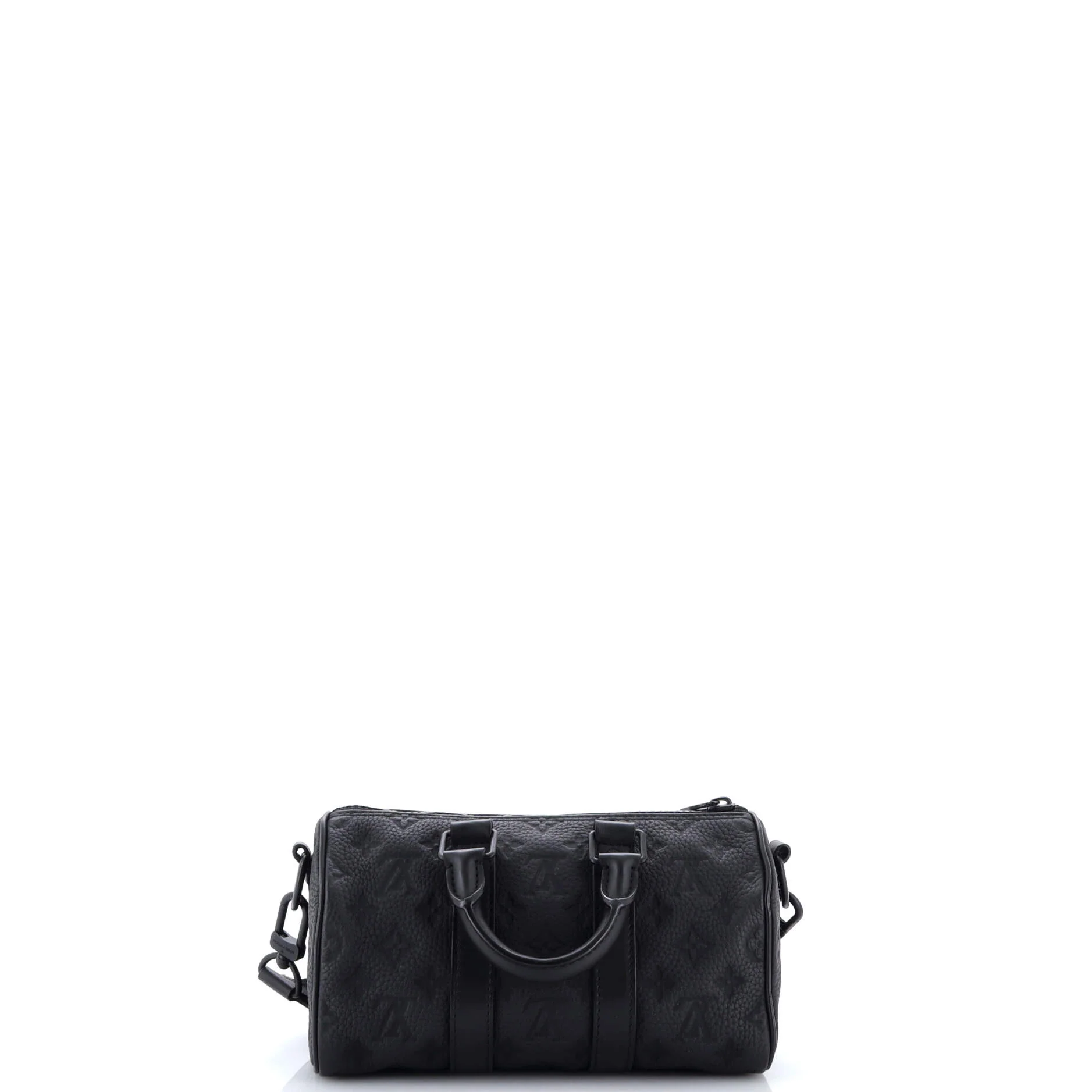Keepall Bandouliere Bag Monogram Taurillon Leather 25 - Image 3