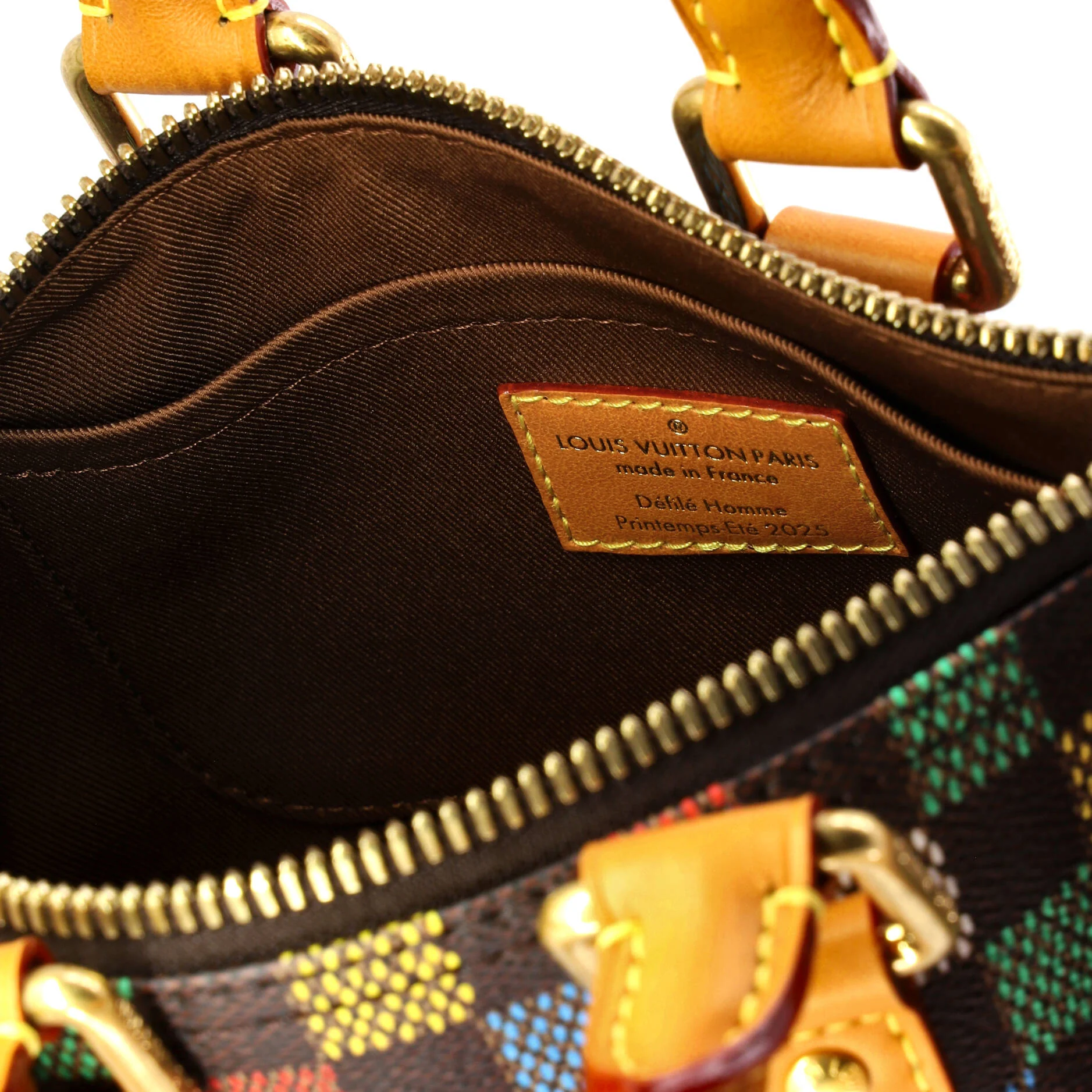 Keepall Bandouliere Bag Pharrell Williams LV Vers Damier 25 - Image 6