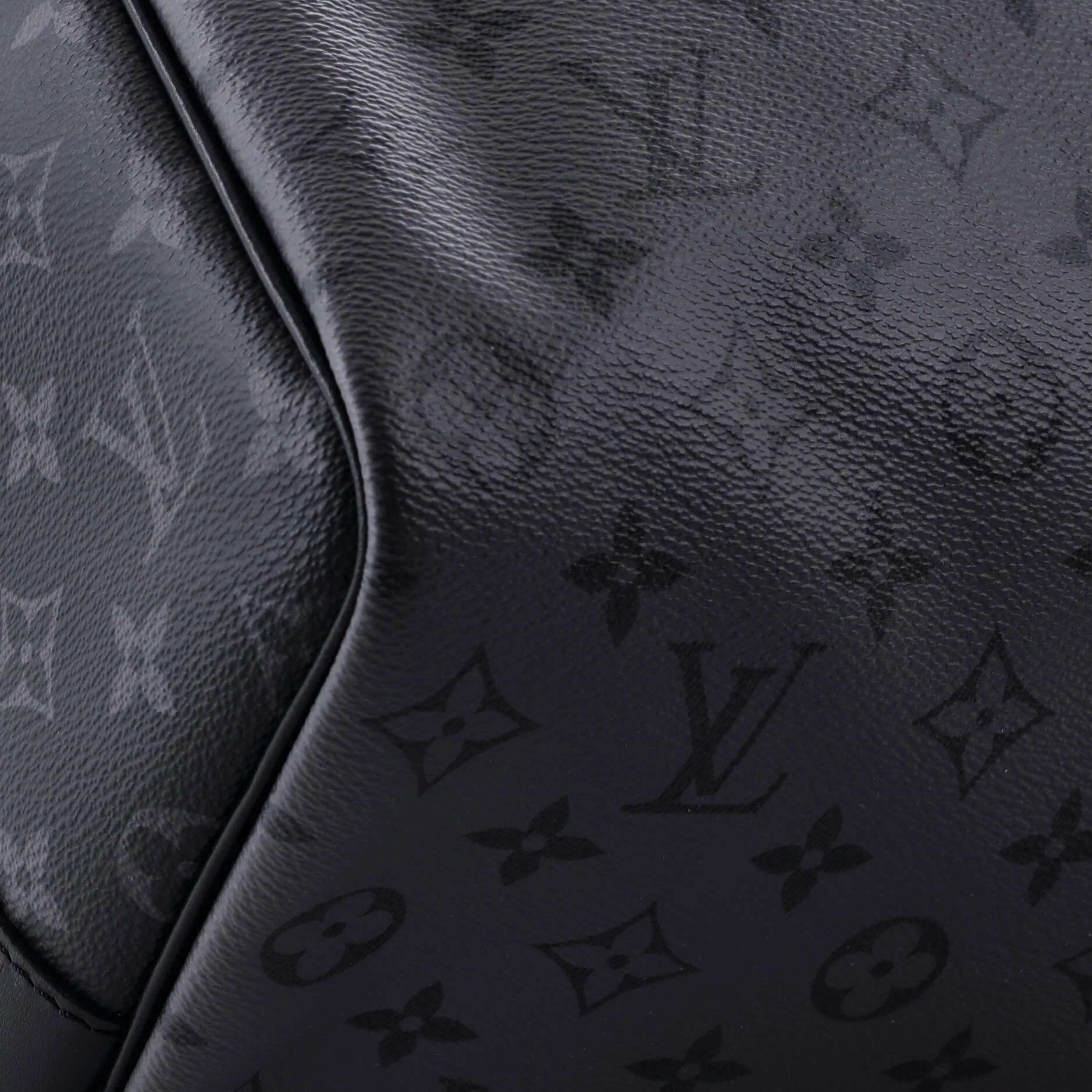 Keepall Bandouliere Bag Reverse Monogram Eclipse Canvas 50 - Image 6