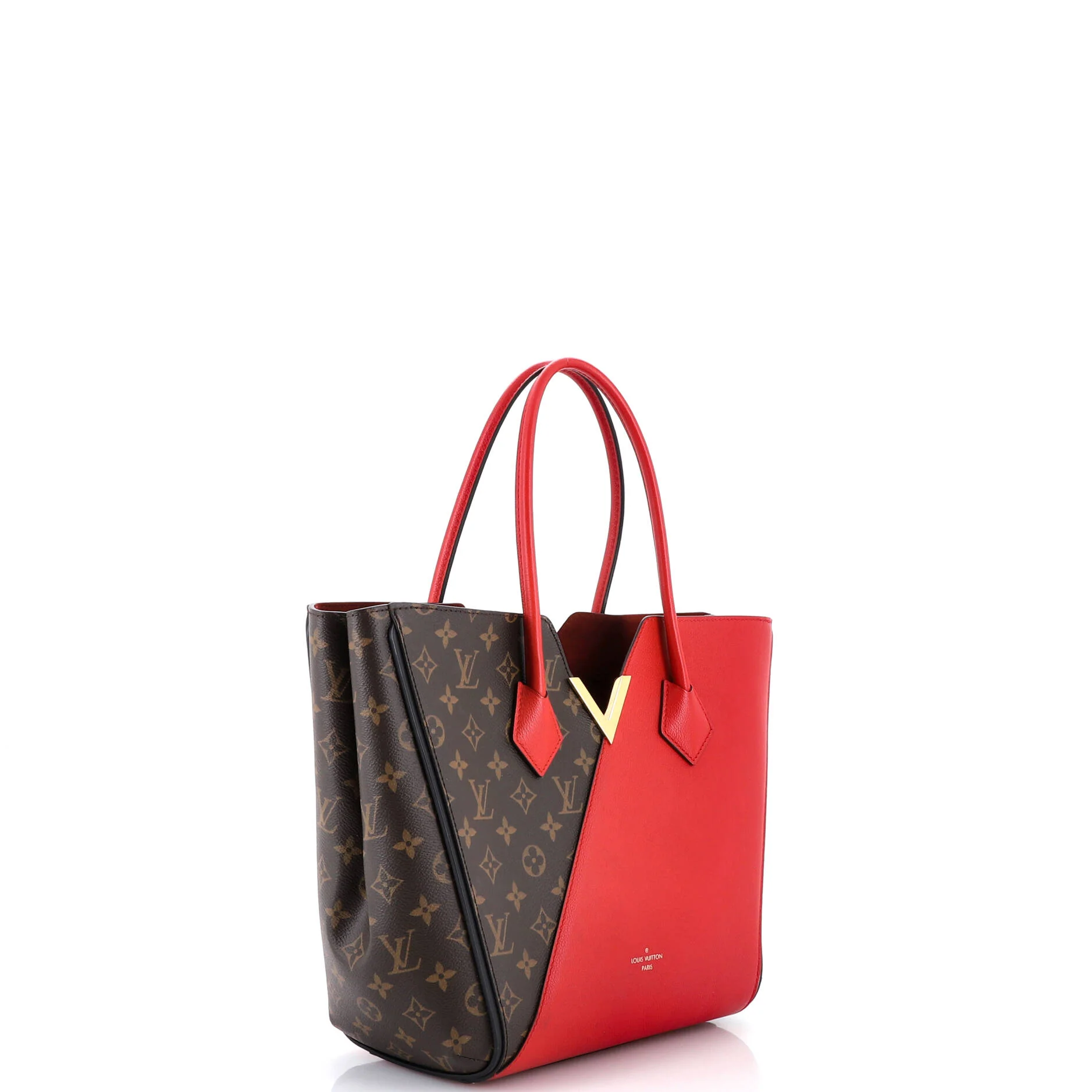 Kimono Handbag Monogram Canvas and Leather MM - Image 2