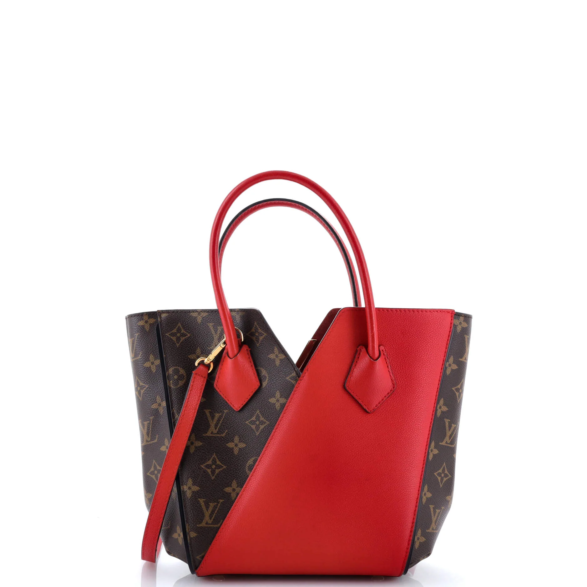 Kimono Handbag Monogram Canvas and Leather PM - Image 3