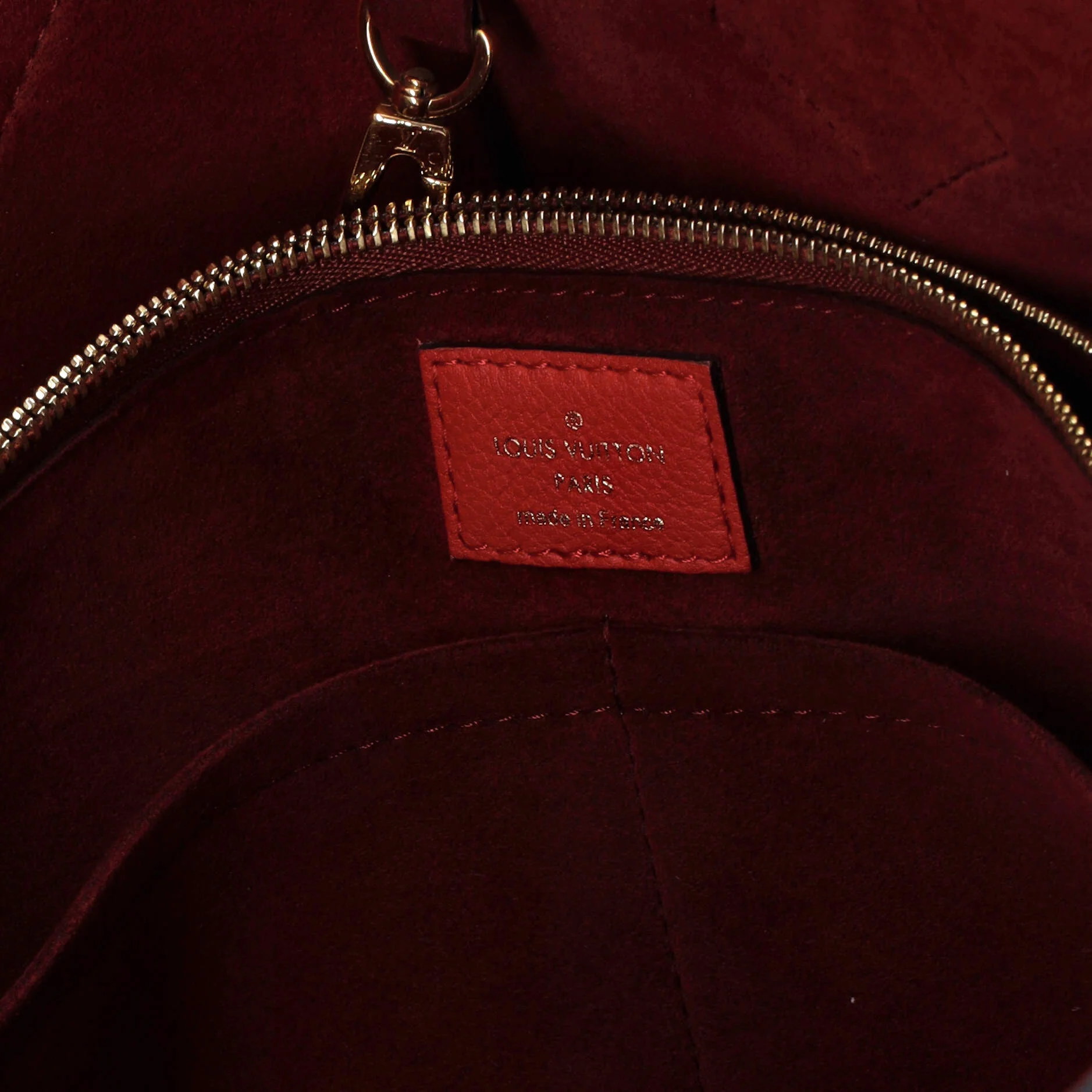 Kimono Handbag Monogram Canvas and Leather PM - Image 7