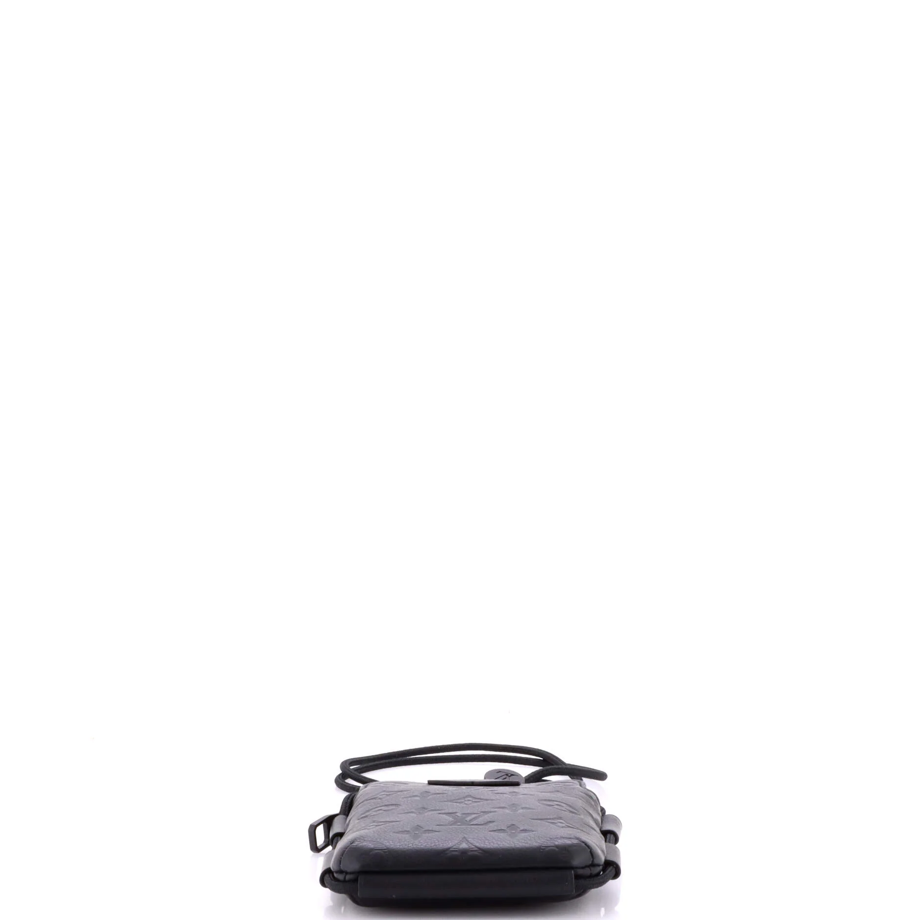 Lace Up Pouch Monogram Shadow Leather - Image 4