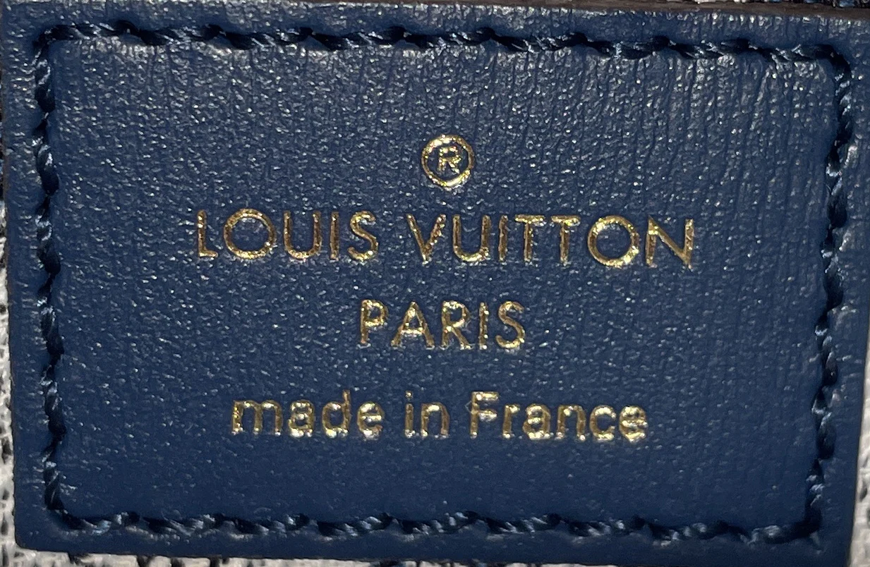 Loop Handbag Monogram Jacquard Denim - Image 7