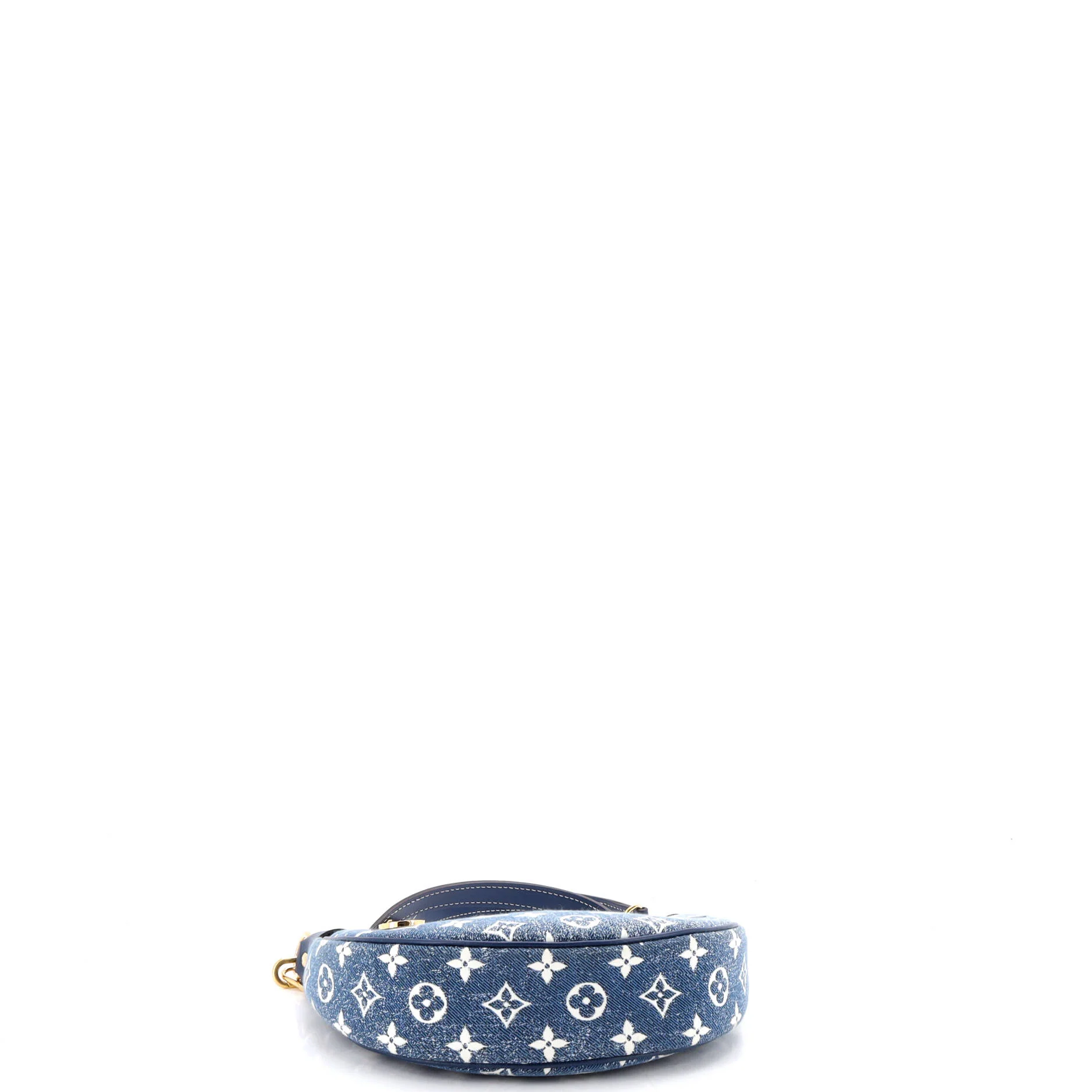 Loop Handbag Monogram Jacquard Denim - Image 4