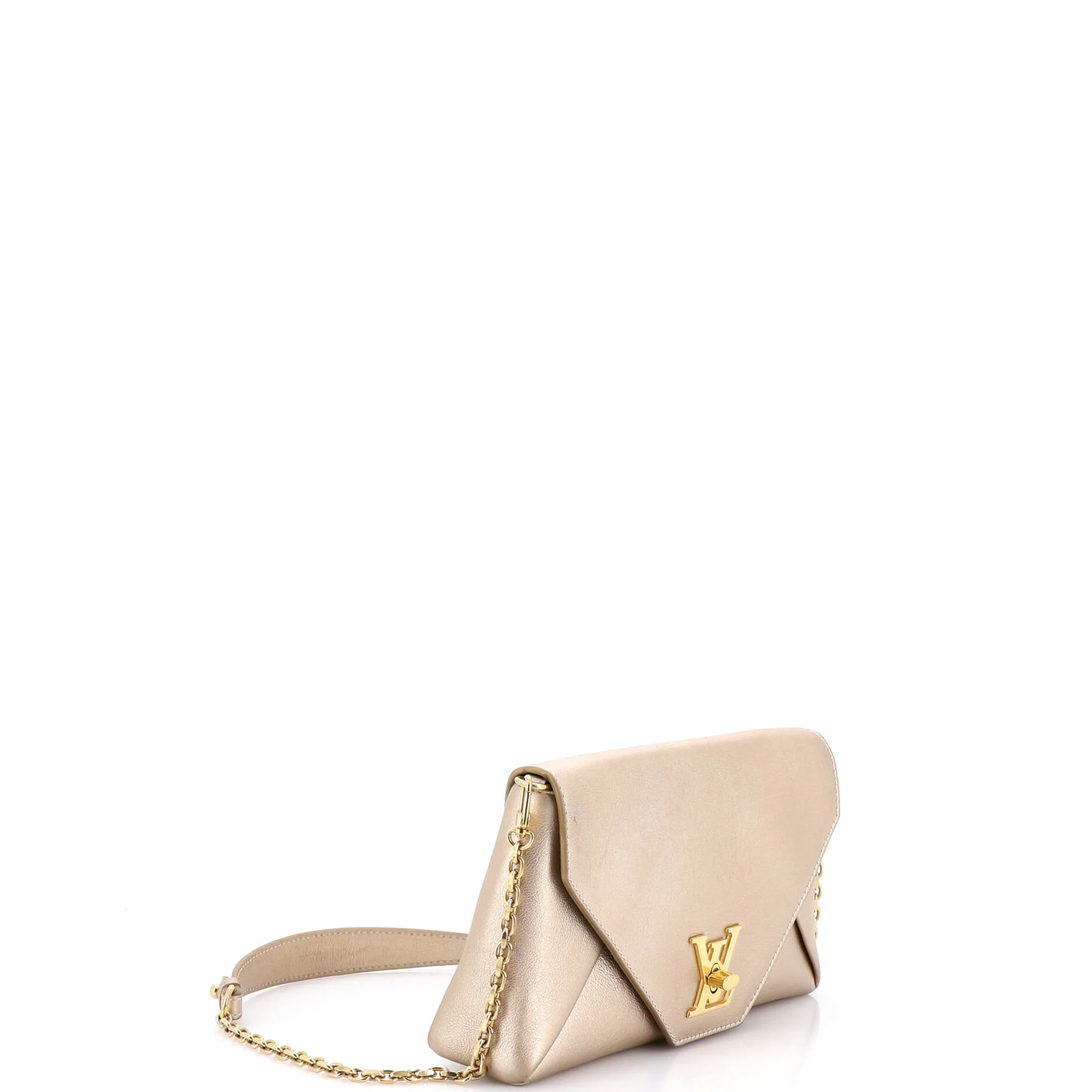 Love Note Chain Clutch Leather - Image 2