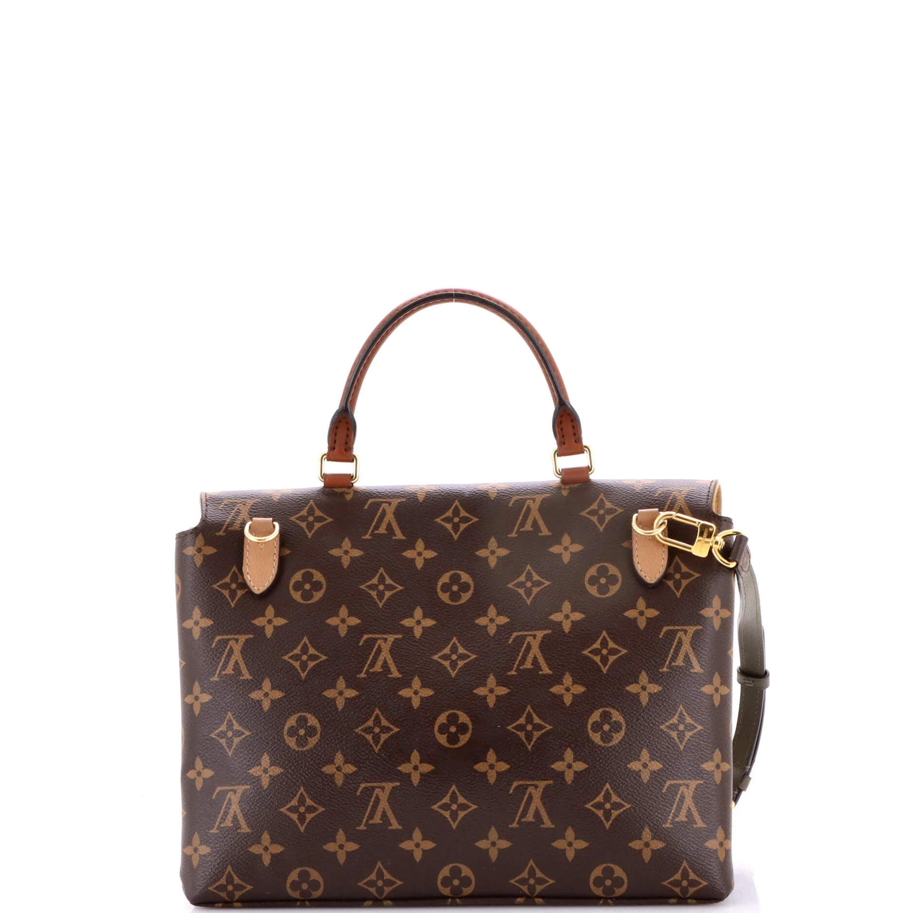 Marignan Handbag Monogram Canvas with Leather - Image 3