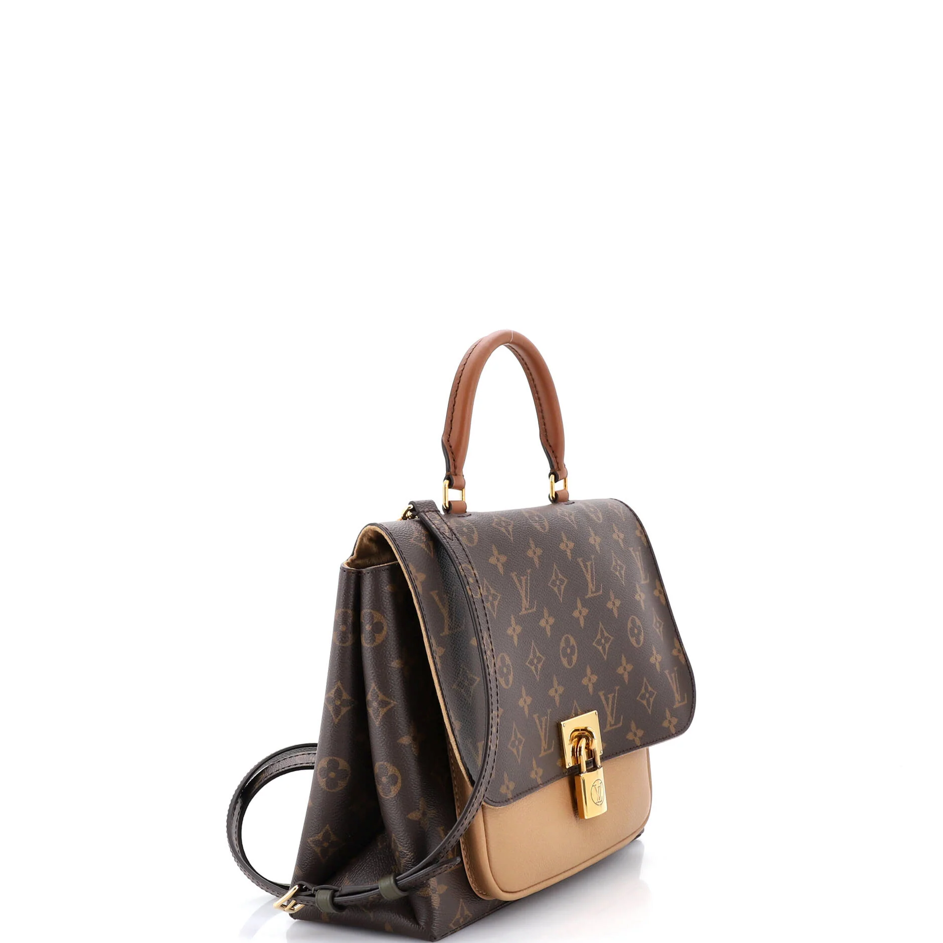 Marignan Handbag Monogram Canvas with Leather - Image 2