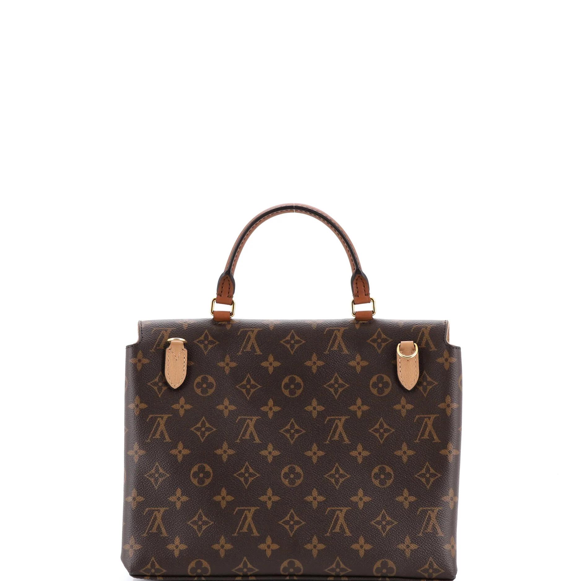 Marignan Handbag Monogram Canvas with Leather - Image 3