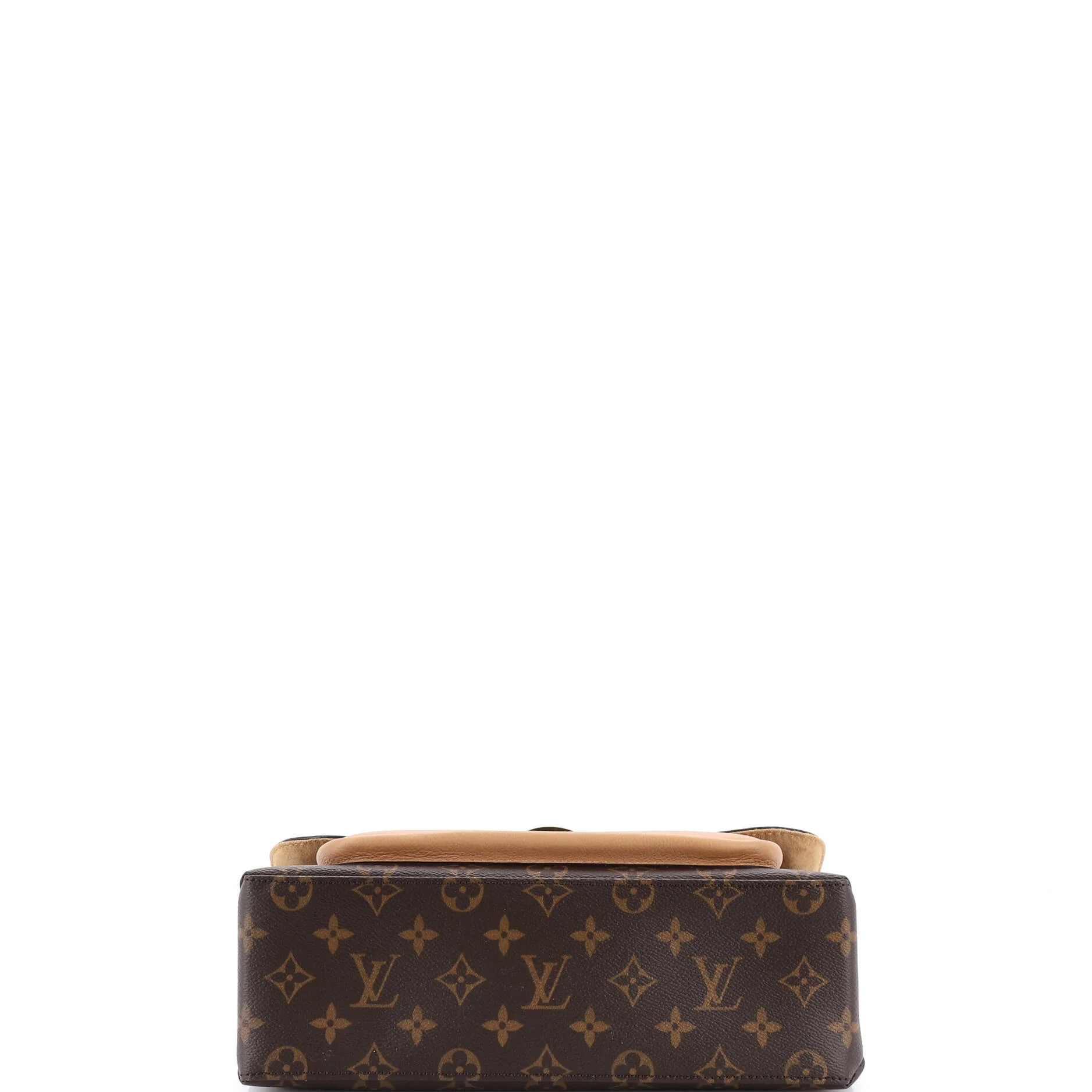Marignan Handbag Monogram Canvas with Leather - Image 4