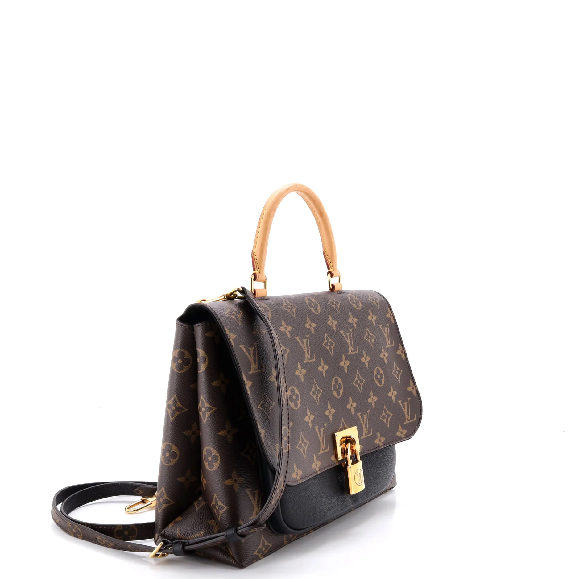Marignan Handbag Monogram Canvas with Leather - Image 2