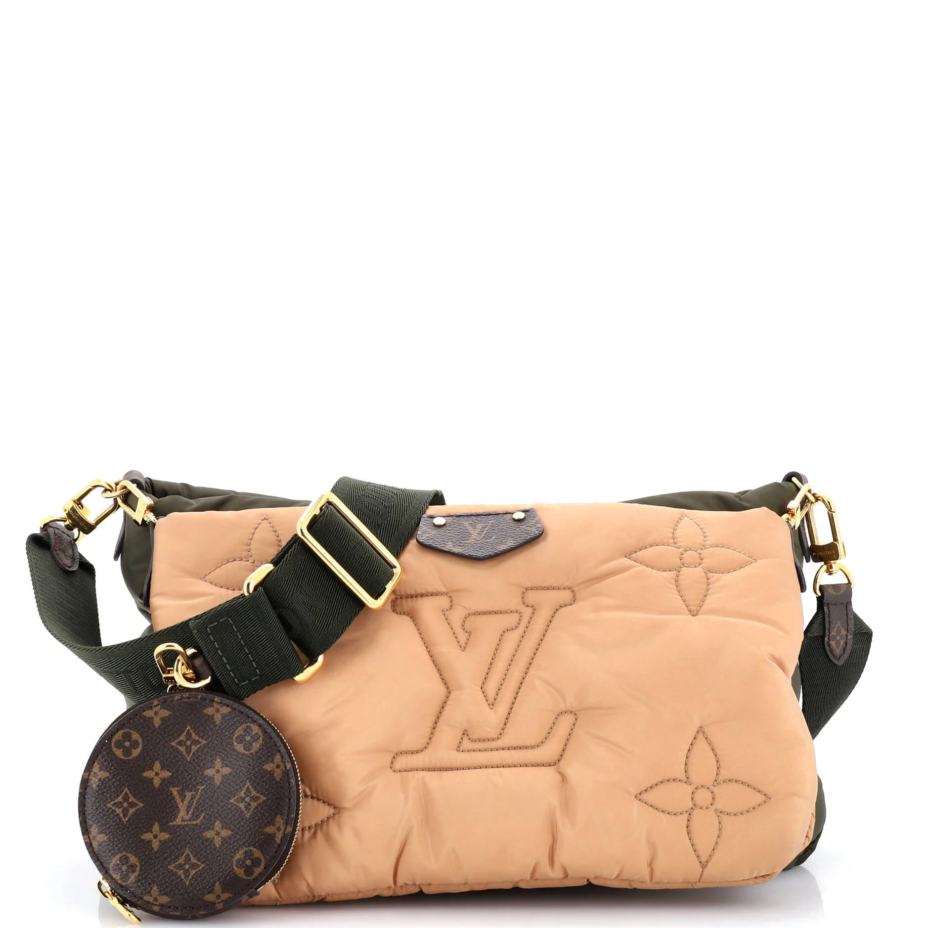 Maxi Multi Pochette Accessoires Monogram Quilted Econyl Nylon