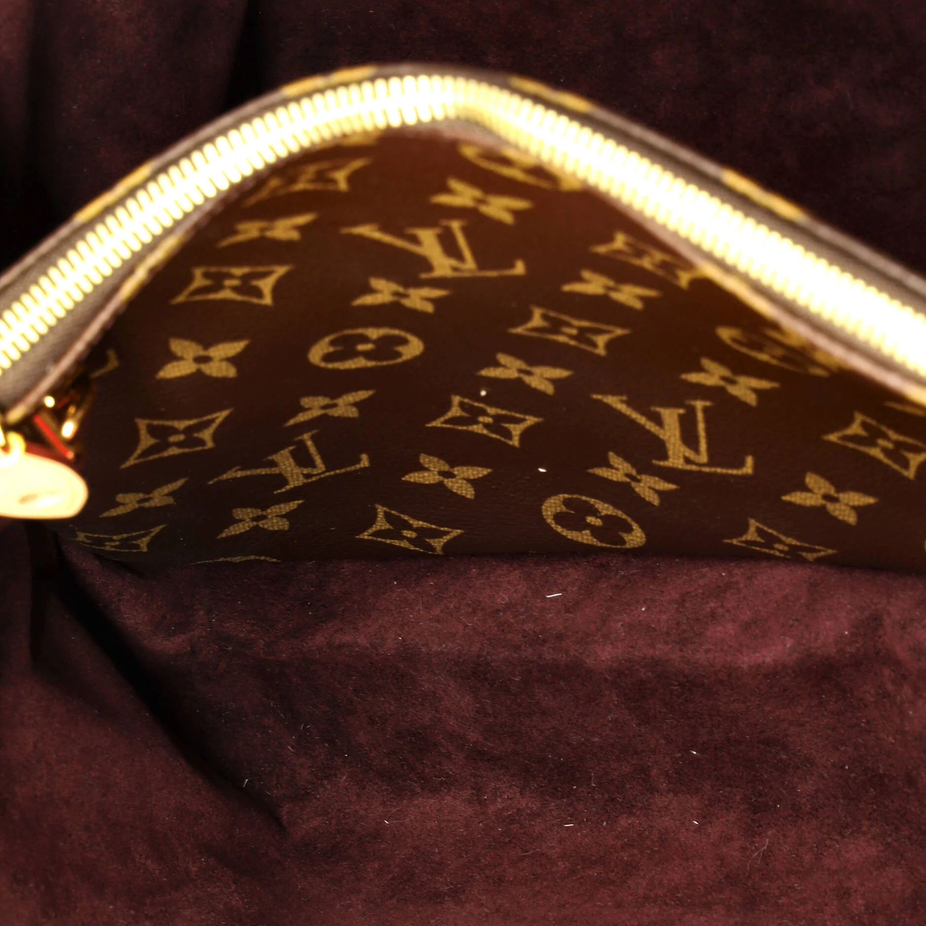 Montaigne Handbag Monogram Canvas GM - Image 5