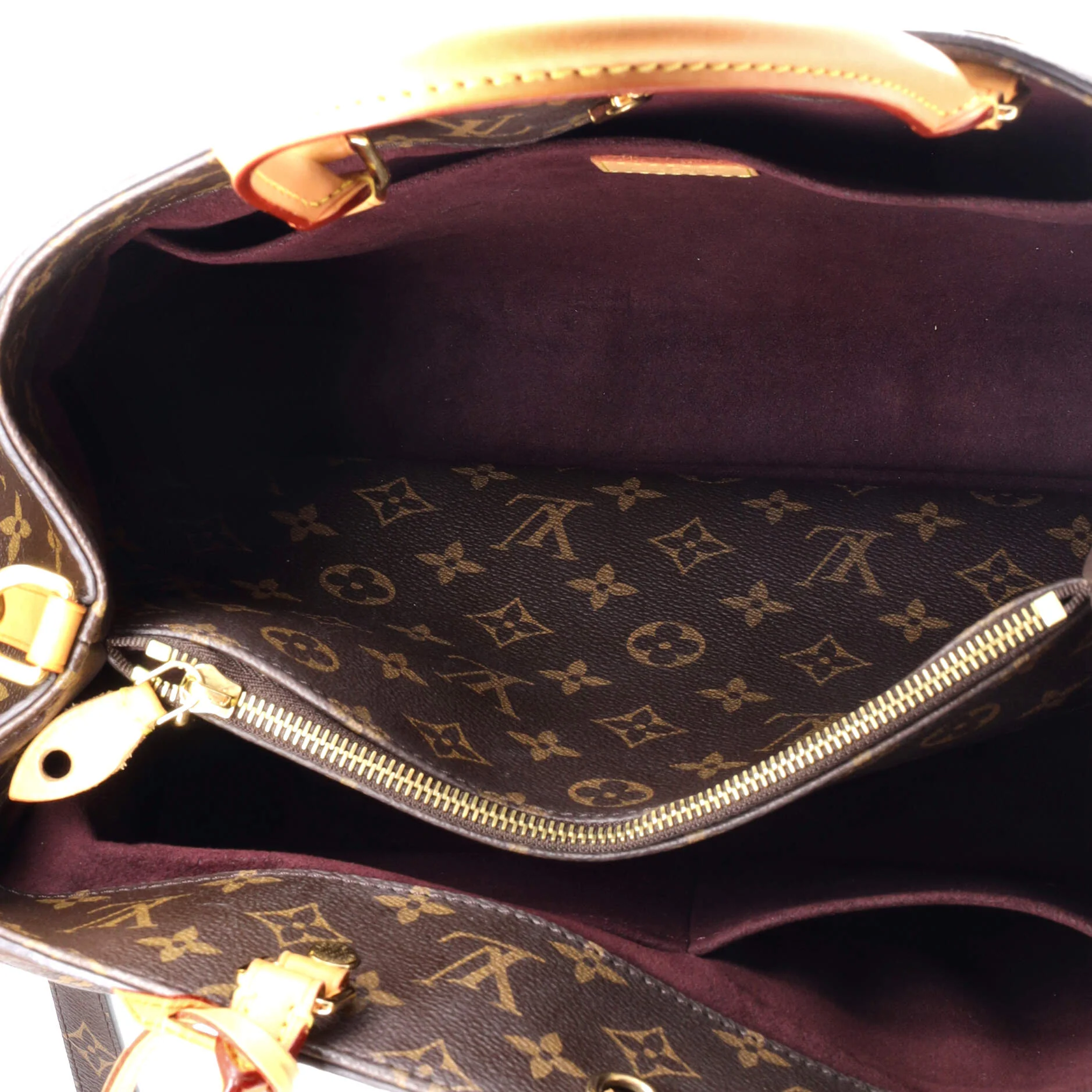 Montaigne Handbag Monogram Canvas GM - Image 5